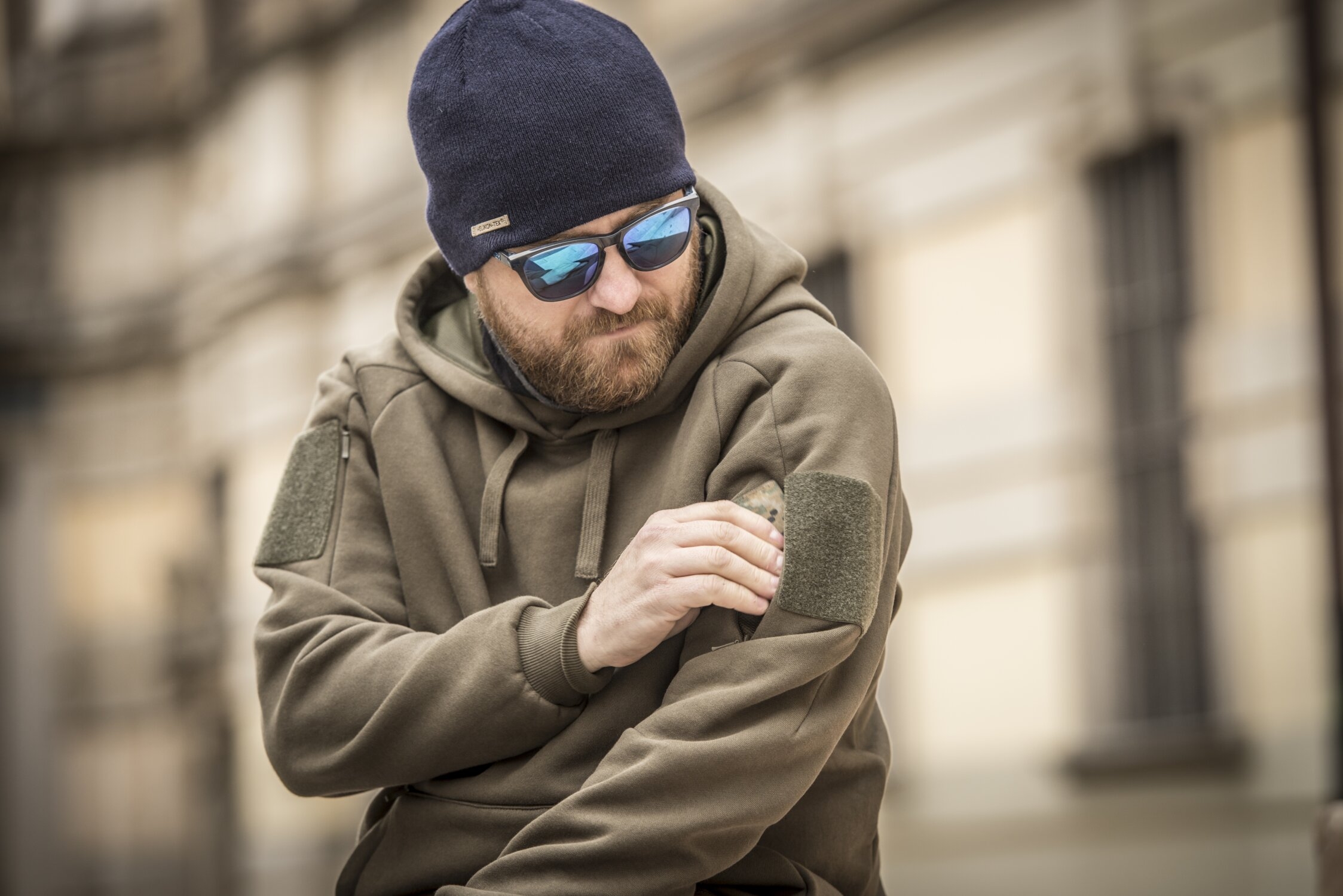 HELIKON Sweatshirt Urban Tactical Lite (Kangaroo) - Grey OD-A-BL-ULK-CB-19-B02 asgbox.pl HELIKON Sweatshirt Urban Tactical Lite (Kangaroo) - Grey - obrazek 5