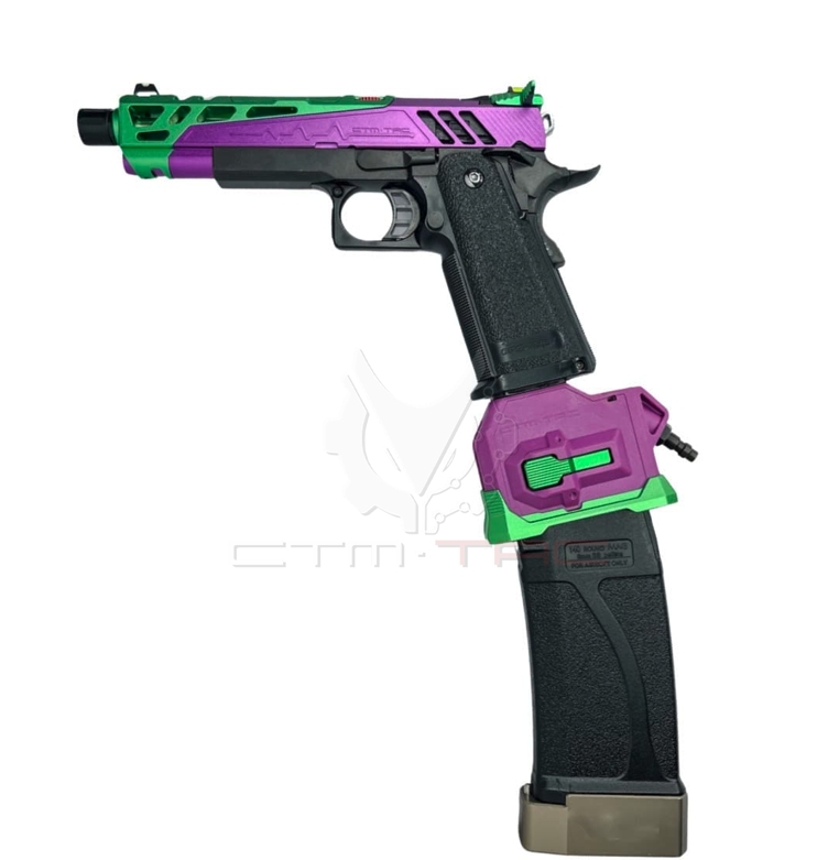 CTM CNC M4 Magwell for Hi-Capa / G-series / AAP01 Pistol HPA Adapters - Silver OD-A-CTM0063-SV asgbox.pl CTM CNC M4 Magwell for Hi-Capa / G-series / AAP01 Pistol HPA Adapters - Silver - obrazek 3