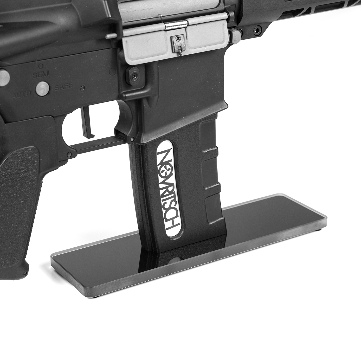 Novritsch M4 / AR15 Gun Glass Stand - Black OD-A-NOVRITSCH206 asgbox.pl Novritsch M4 / AR15 Gun Glass Stand - Black - obrazek 3