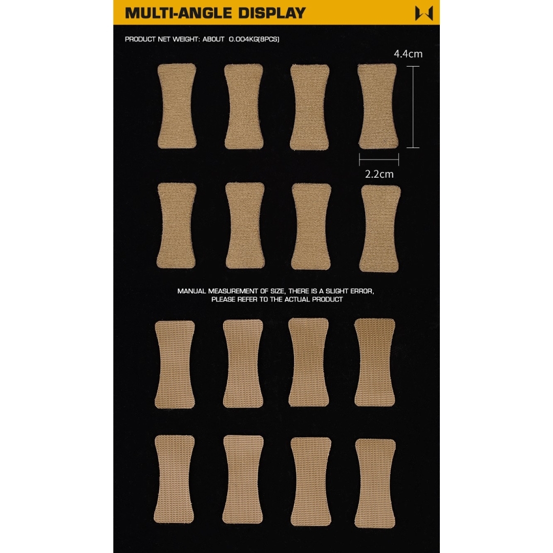 WST Cable Organizer, 8 pcs - Black OD-A-WOSP191-BK asgbox.pl WST Cable Organizer, 8 pcs - Black - obrazek 2