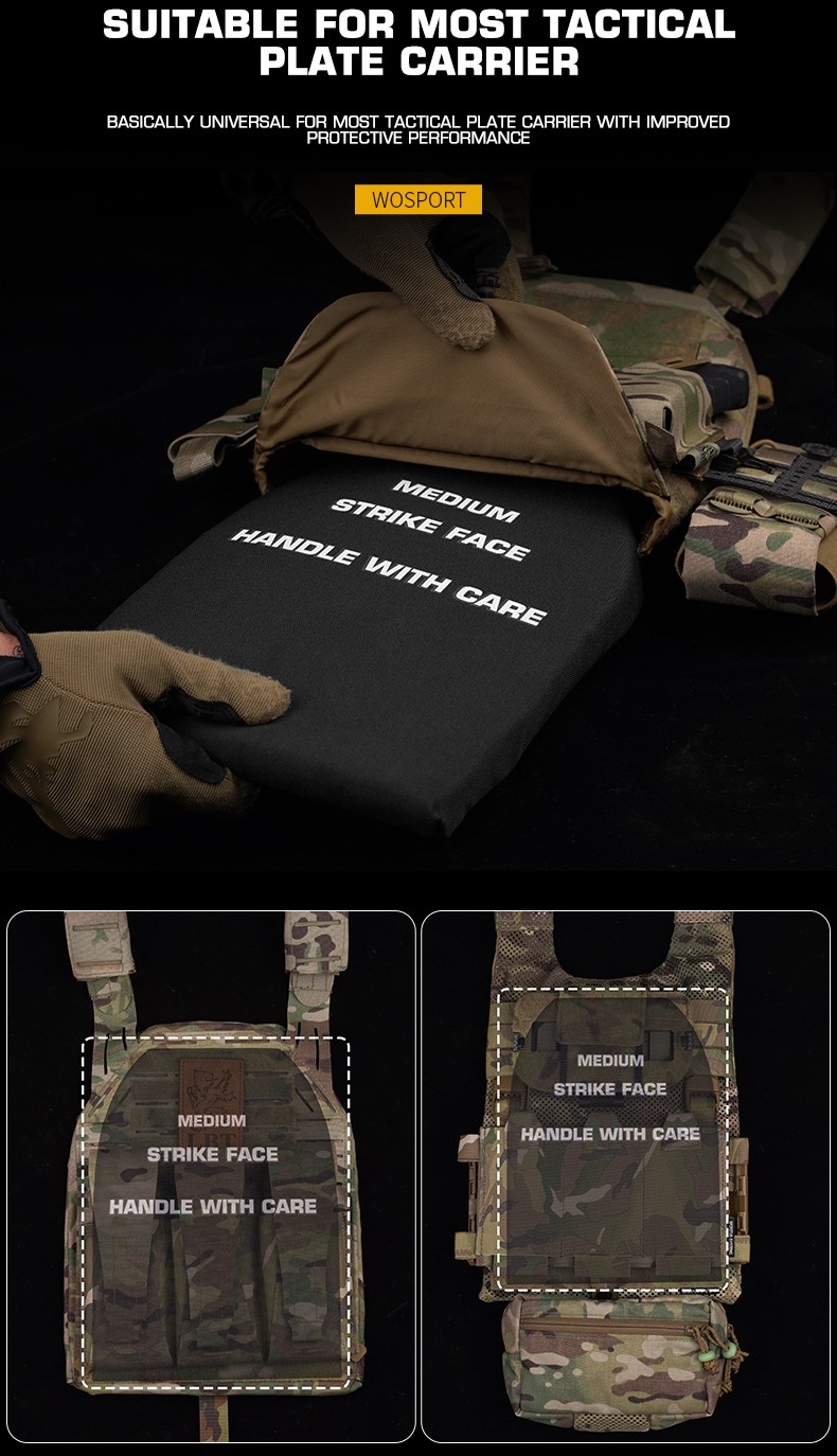 WST Foam Replica of SAPI Ballistic Inserts (2 pcs), Size S - Black OD-A-WOSP219-S asgbox.pl WST Foam Replica of SAPI Ballistic Inserts (2 pcs), Size S - Black - obrazek 5