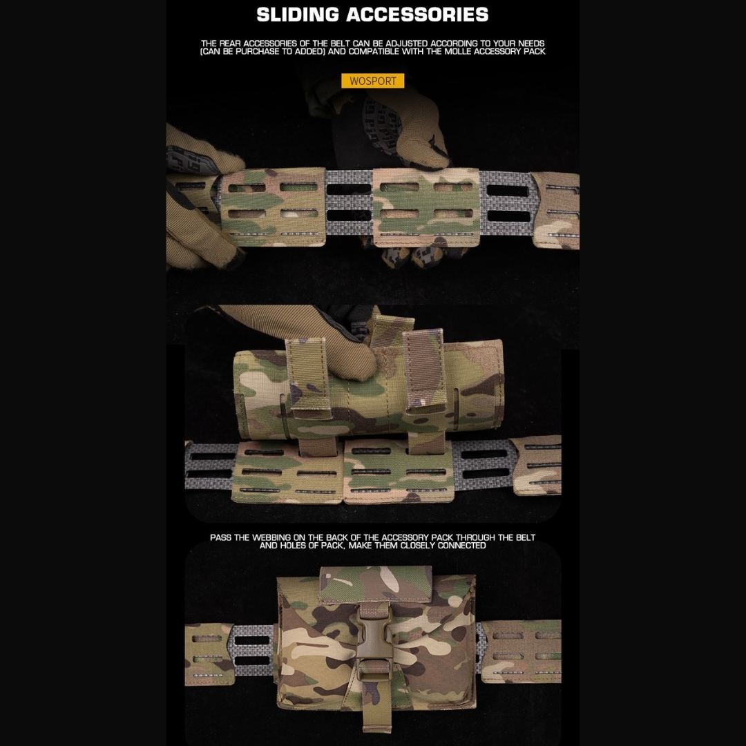 WST WRC Lightweight Combination Shooters Belt with Molle Webbing - MC OD-A-WOSP192-MC asgbox.pl WST WRC Lightweight Combination Shooters Belt with Molle Webbing - MC - obrazek 4