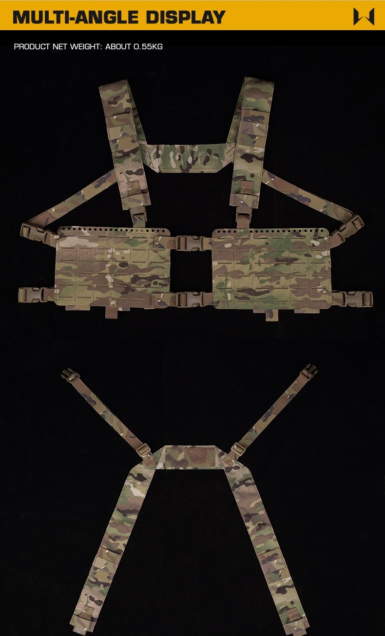 WST Split Tactical Chest Rig Alpha - Ranger Green OD-A-WOSP218-RG asgbox.pl WST Split Tactical Chest Rig Alpha - Ranger Green - obrazek 3