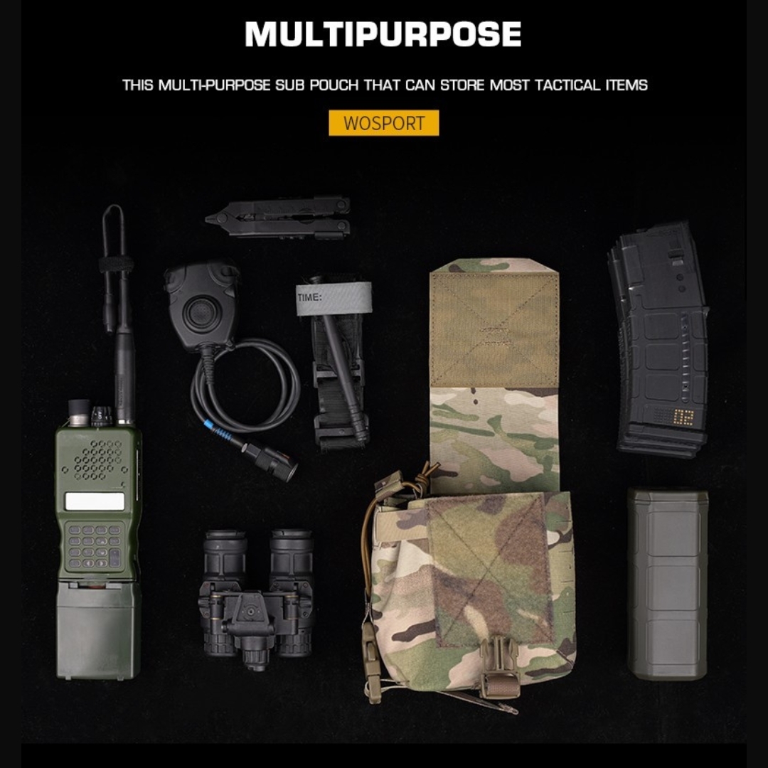 WST Multifunctional Molle Pouch with Radio Pocket, Large - MC OD-A-WOSP193-MC asgbox.pl WST Multifunctional Molle Pouch with Radio Pocket, Large - MC - obrazek 3