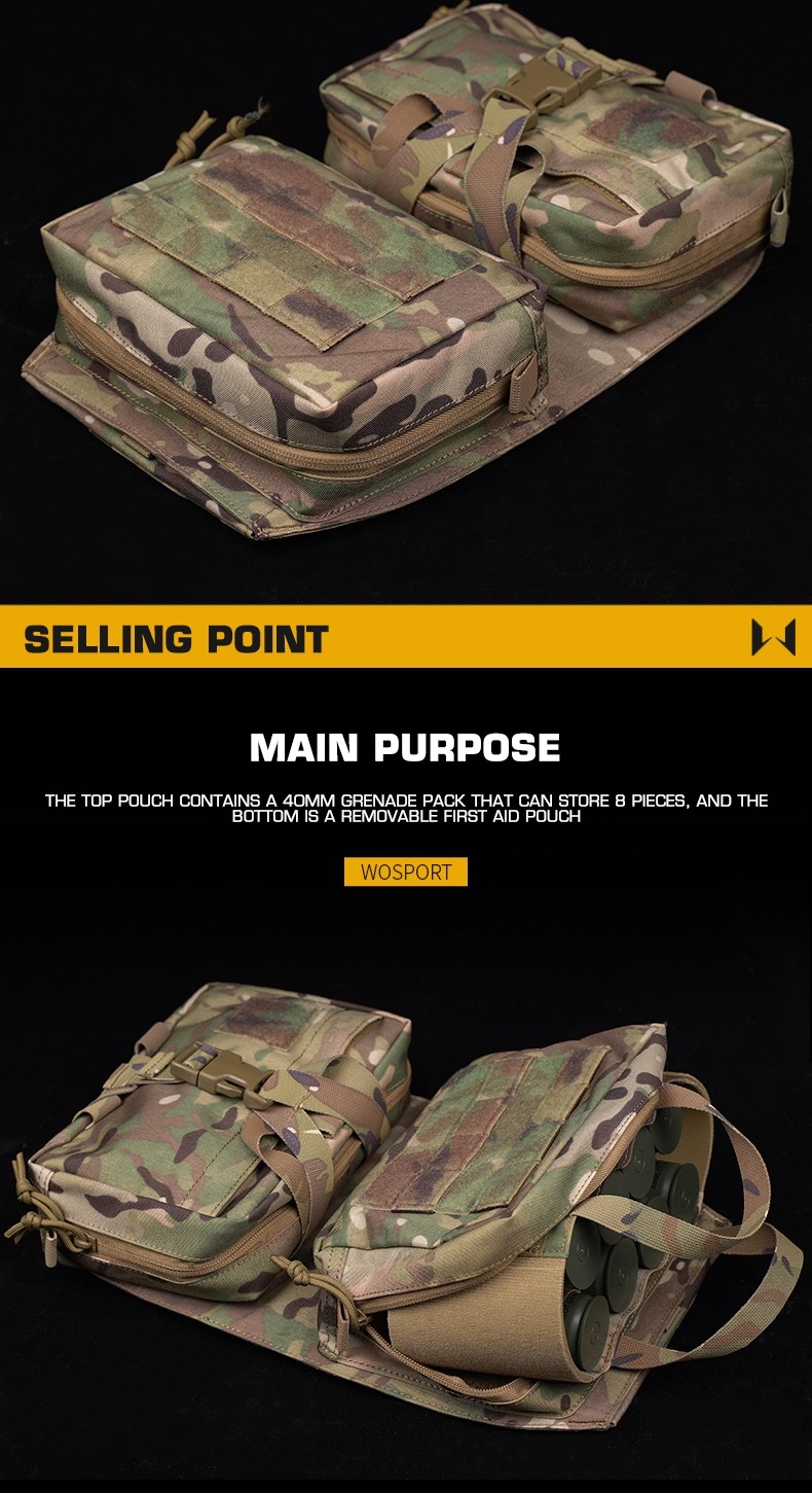 WST Scarab Tactical Molle Backplate - Coyote OD-A-WOSP217-COY asgbox.pl WST Scarab Tactical Molle Backplate - Coyote - obrazek 4