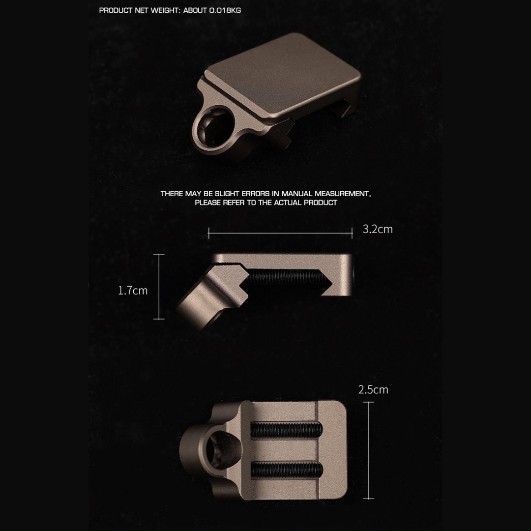 WST Picatinny Quick Detach Sling Mount - Black OD-A-WOSP215-BK asgbox.pl WST Picatinny Quick Detach Sling Mount - Black - obrazek 4