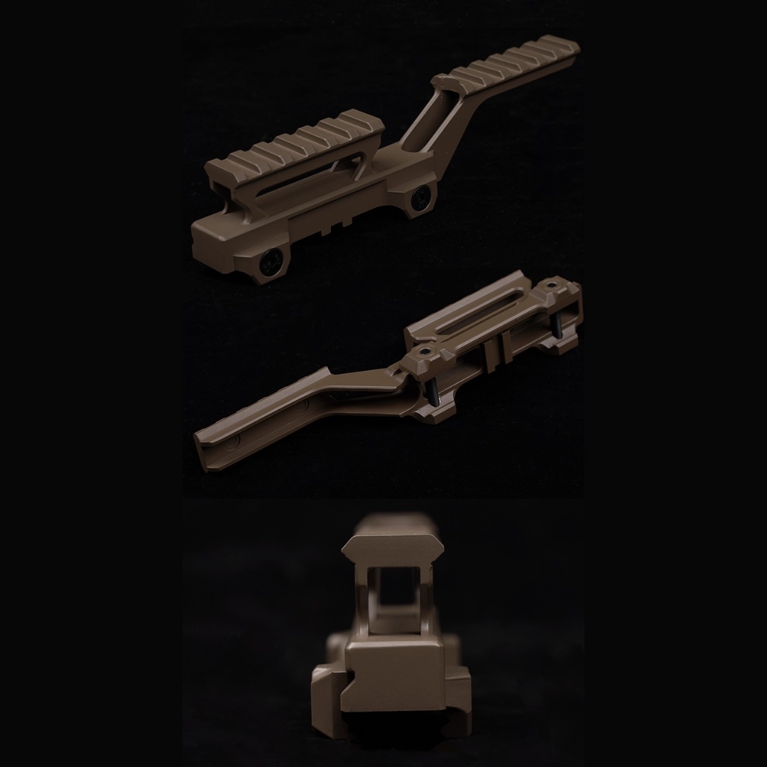 WST T1 HYDRA MOUNT, Low RIS / Guide rail - Black OD-A-WOSP199-BK asgbox.pl WST T1 HYDRA MOUNT, Low RIS / Guide rail - Black - obrazek 5