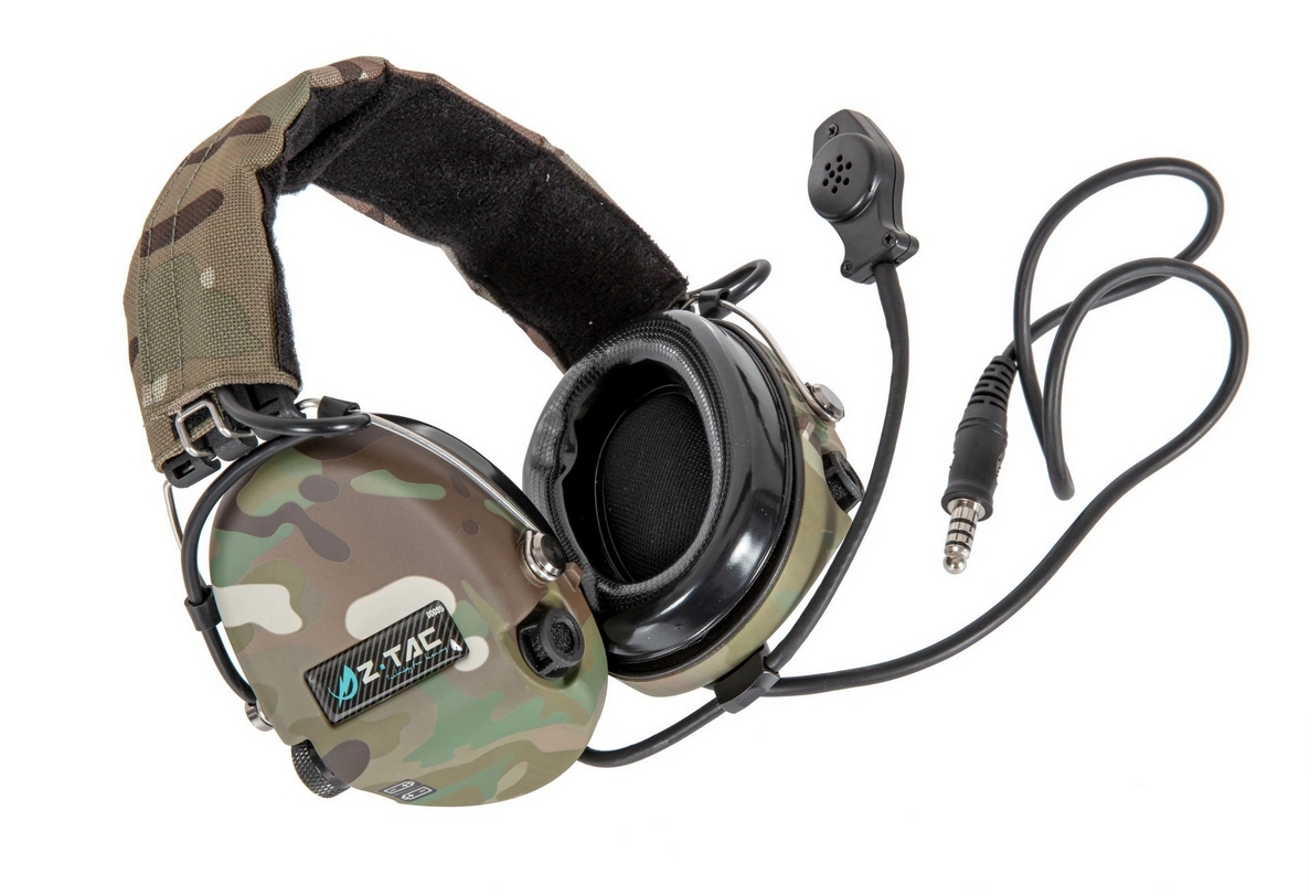 Z-TAC Tactical Headset SORDIN (Peltor Replica), TP120 Plug - MC OD-A-ZT00058 asgbox.pl Z-TAC Tactical Headset SORDIN (Peltor Replica), TP120 Plug - MC - obrazek 3