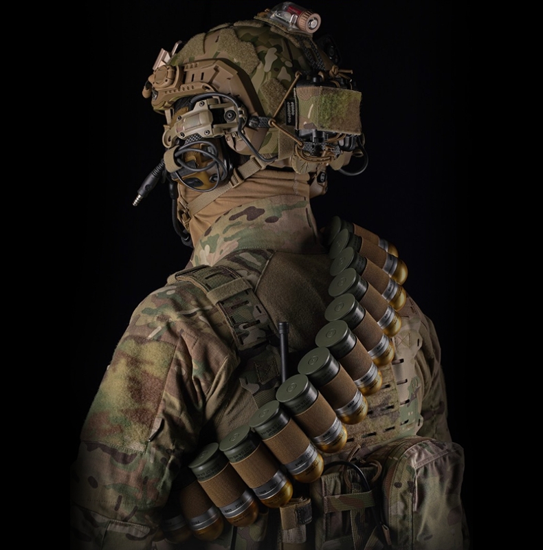 WST Bandolier Belt for 16 pcs 40mm Grenade Shell - Coyote OD-A-WOSP212-COY asgbox.pl WST Bandolier Belt for 16 pcs 40mm Grenade Shell - Coyote - obrazek 3