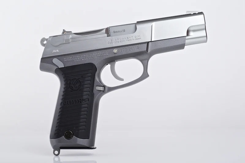 TM Spring Powered Pistol Ruger KP 85 - Silver OD-A-MKM0007 asgbox.pl TM Spring Powered Pistol Ruger KP 85 - Silver - obrazek 2