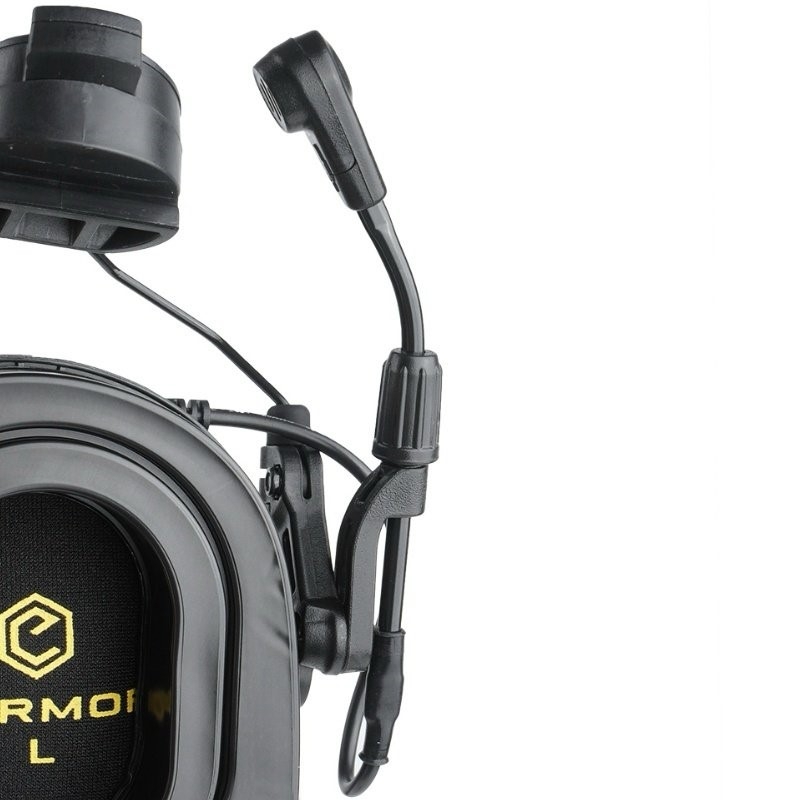 EARMOR M32 PLUS Electronic Tactical Headset, Headband / Helmet Mount - Tan OD-A-M32H-TN-PLUS-M11 asgbox.pl EARMOR M32 PLUS Electronic Tactical Headset, Headband / Helmet Mount - Tan - obrazek 3