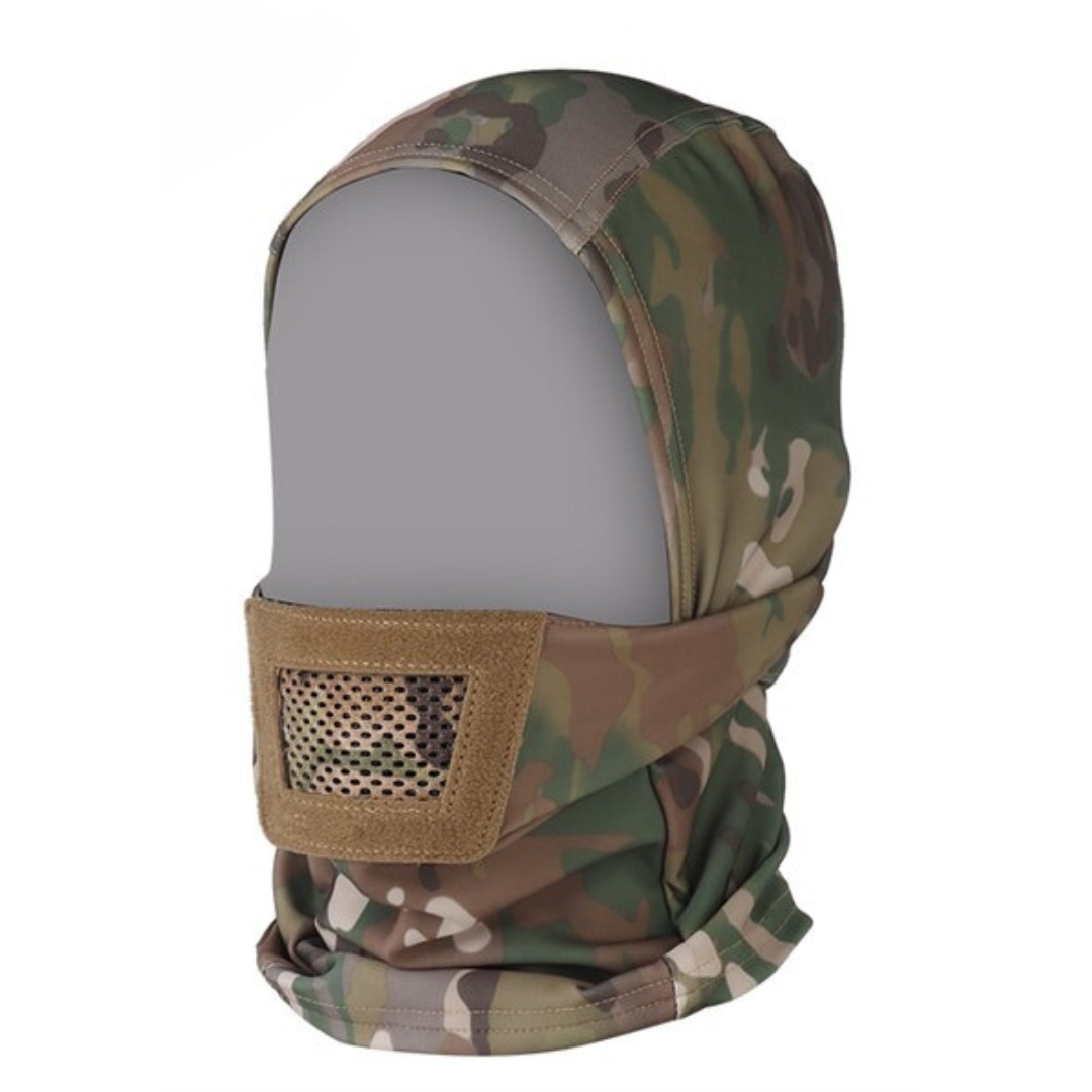 WST Knight Balaclava with Teeth Guard - MC OD-A-WOSP210-MC asgbox.pl WST Knight Balaclava with Teeth Guard - MC