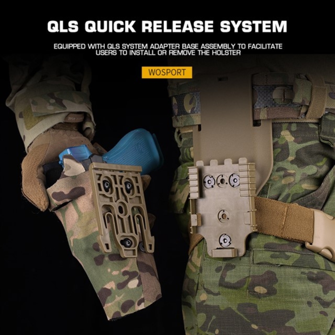 WST Holster GB-78 for G-Series with Low Rise Platform - MC Black OD-A-WOSP204-BMC asgbox.pl WST Holster GB-78 for G-Series with Low Rise Platform - MC Black - obrazek 5