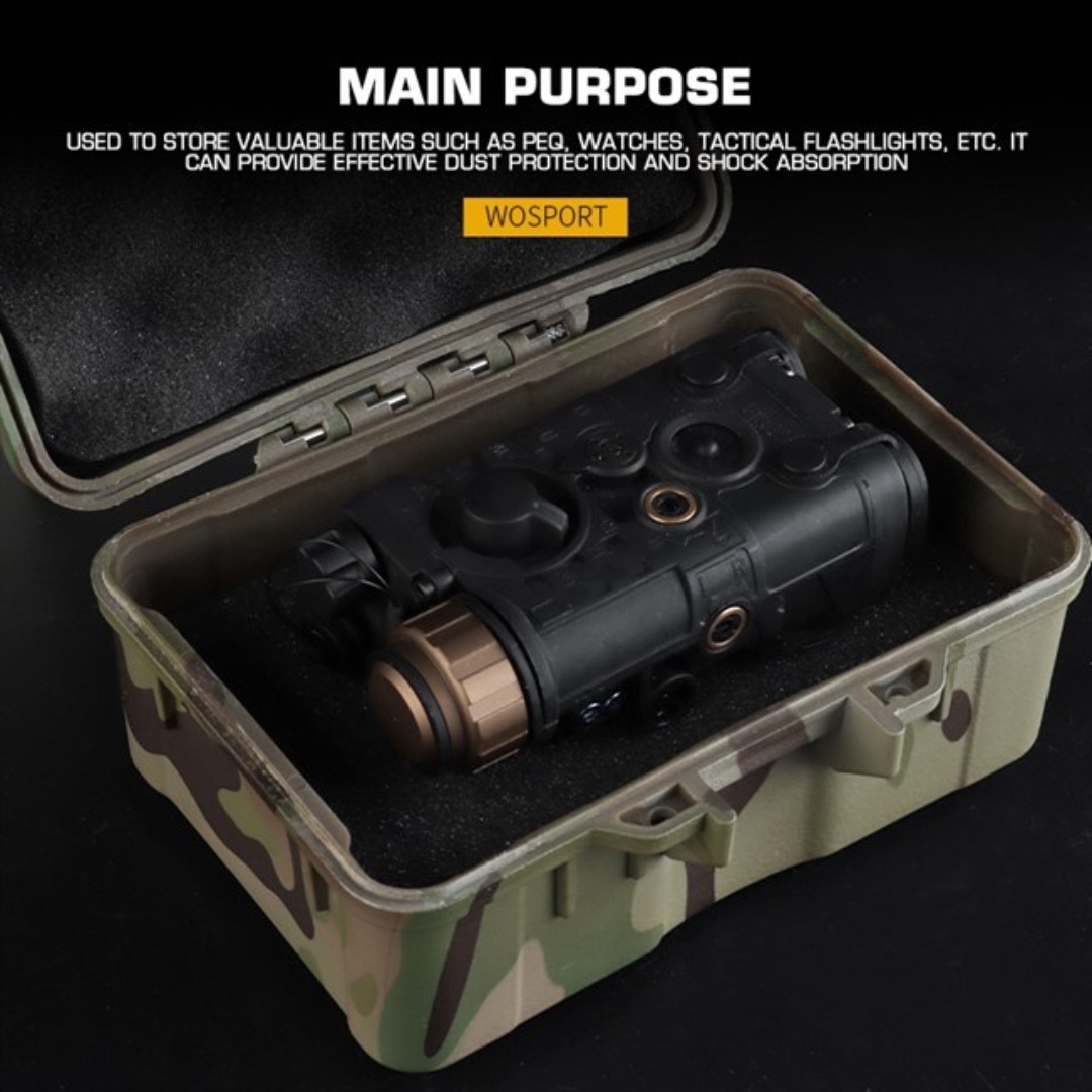 WST Tactical Storage Box 13.5 x 9 x 7 cm - Tan OD-A-WOSP206-TAN asgbox.pl WST Tactical Storage Box 13.5 x 9 x 7 cm - Tan - obrazek 3