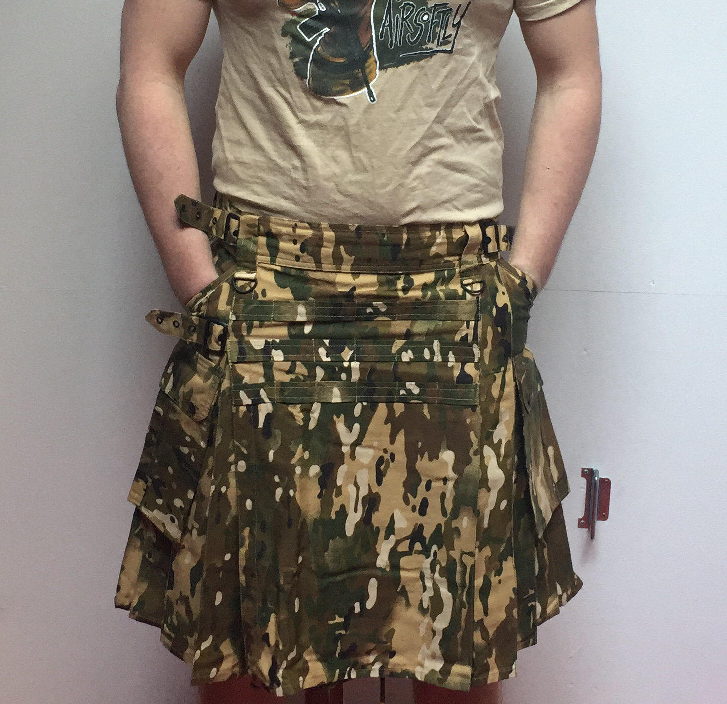 ANAREUS Tactical Kilt - MultiCamouflage OD-A-ANAR88-32 asgbox.pl ANAREUS Tactical Kilt - MultiCamouflage - obrazek 2