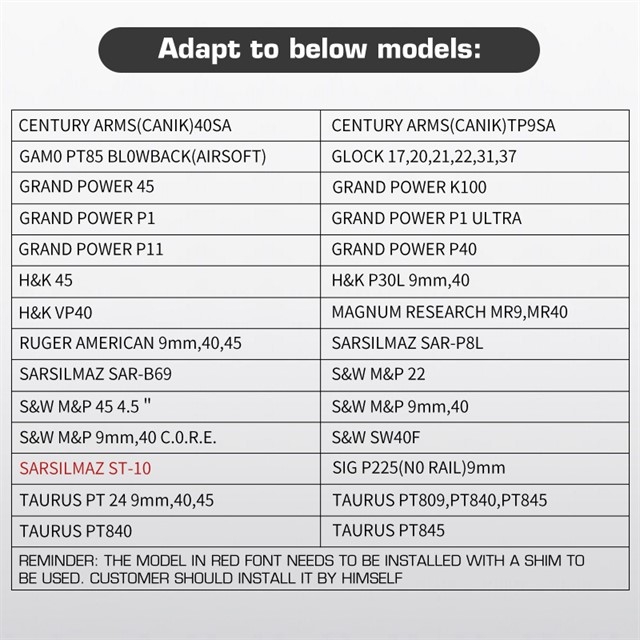 WST Universal Belt Holster GB35 for Full Size Pistols, Left Hand - Black OD-A-WOSP202-BK asgbox.pl WST Universal Belt Holster GB35 for Full Size Pistols, Left Hand - Black - obrazek 4