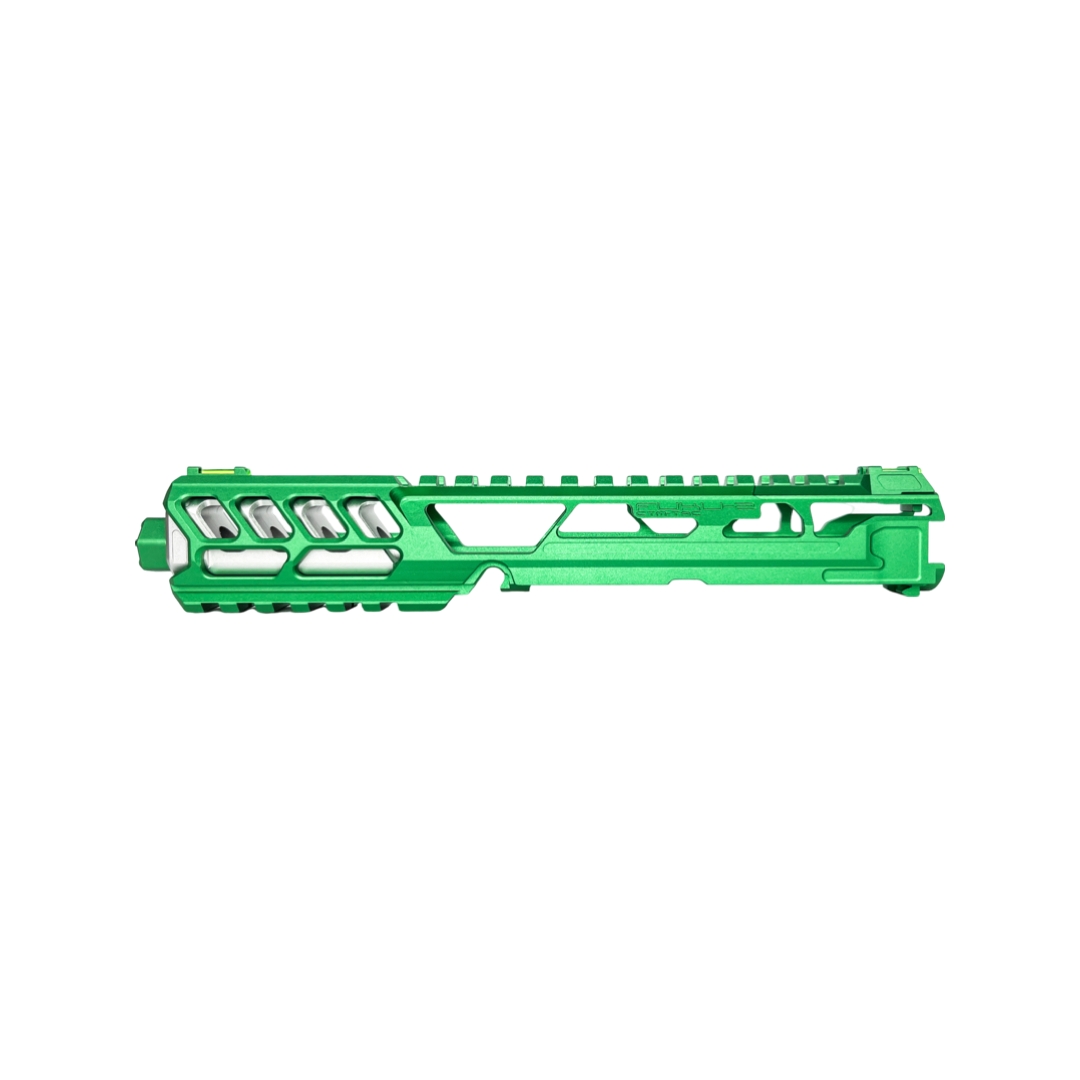 CNC Upper set for AAP01 CTM FUKU-2 (Long) - Light Green/Silver OD-A-CTM0037-LIODSV asgbox.pl CNC Upper set for AAP01 CTM FUKU-2 (Long) - Light Green/Silver