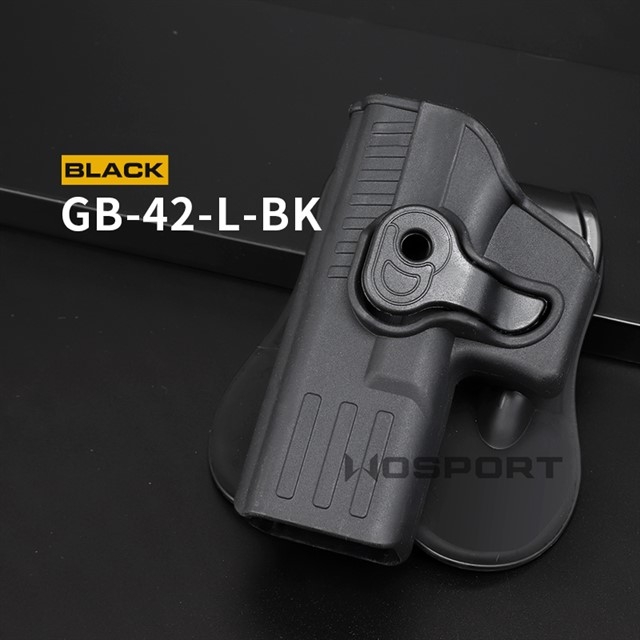 WST Belt Holster for G-series, Left Hand - Black OD-A-WOSP203-BK asgbox.pl WST Belt Holster for G-series, Left Hand - Black