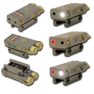 Alternative view of FMA PRO-LAS-PEQ10 Box (Led Flashlight, Red Laser), Nylon - Tan