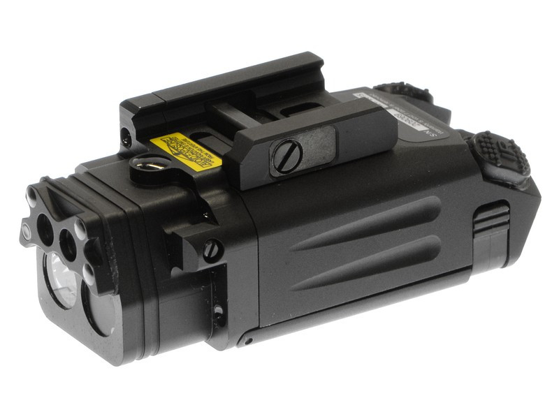 FMA DBAL-PL Tactical LED Flashlight (Red/IR Laser), CNC Aluminum - Black OD-A-AT-1001 asgbox.pl FMA DBAL-PL Tactical LED Flashlight (Red/IR Laser), CNC Aluminum - Black