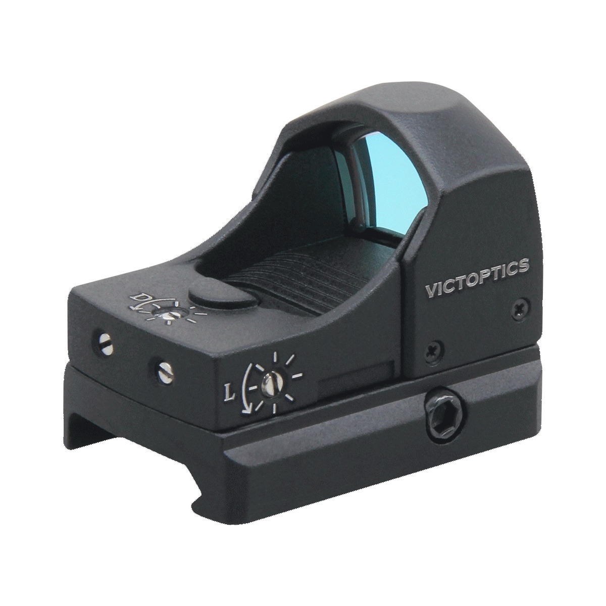 VictOptics V3 1x17x22 SPX Docter Red Dot Sight - Black OD-A-RDSL16 asgbox.pl VictOptics V3 1x17x22 SPX Docter Red Dot Sight - Black - obrazek 5