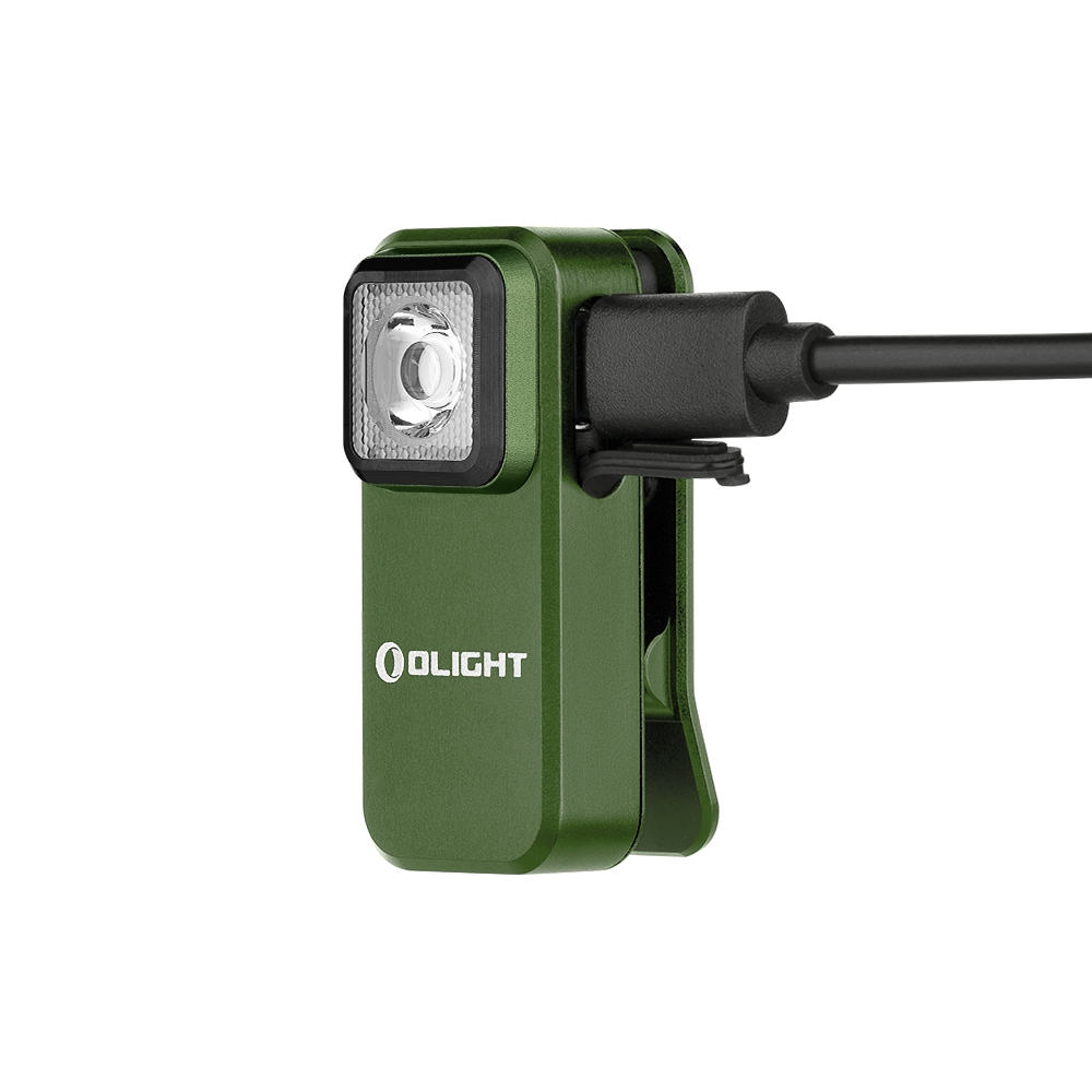 OLIGHT Rechargeable Flashlight OCLIP 300 lm - Green OD-A-OLIGHT025-OD asgbox.pl OLIGHT Rechargeable Flashlight OCLIP 300 lm - Green - obrazek 4