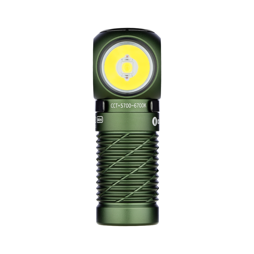 OLIGHT Rechargeable Headlamp PERUN 2 Mini CW 1100 lm - Green OD-A-OLIGHT022-OD asgbox.pl OLIGHT Rechargeable Headlamp PERUN 2 Mini CW 1100 lm - Green - obrazek 2