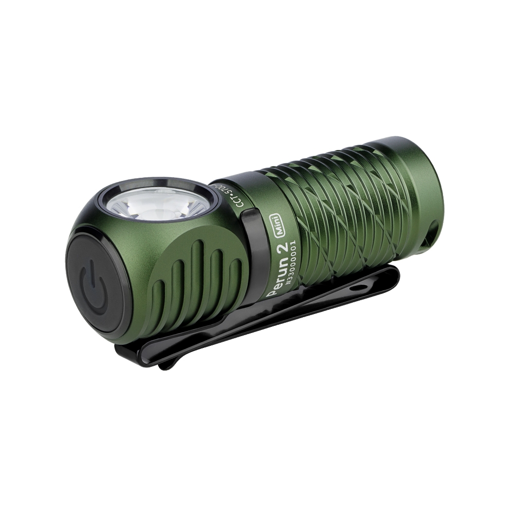 OLIGHT Rechargeable Headlamp PERUN 2 Mini CW 1100 lm - Green OD-A-OLIGHT022-OD asgbox.pl OLIGHT Rechargeable Headlamp PERUN 2 Mini CW 1100 lm - Green - obrazek 4