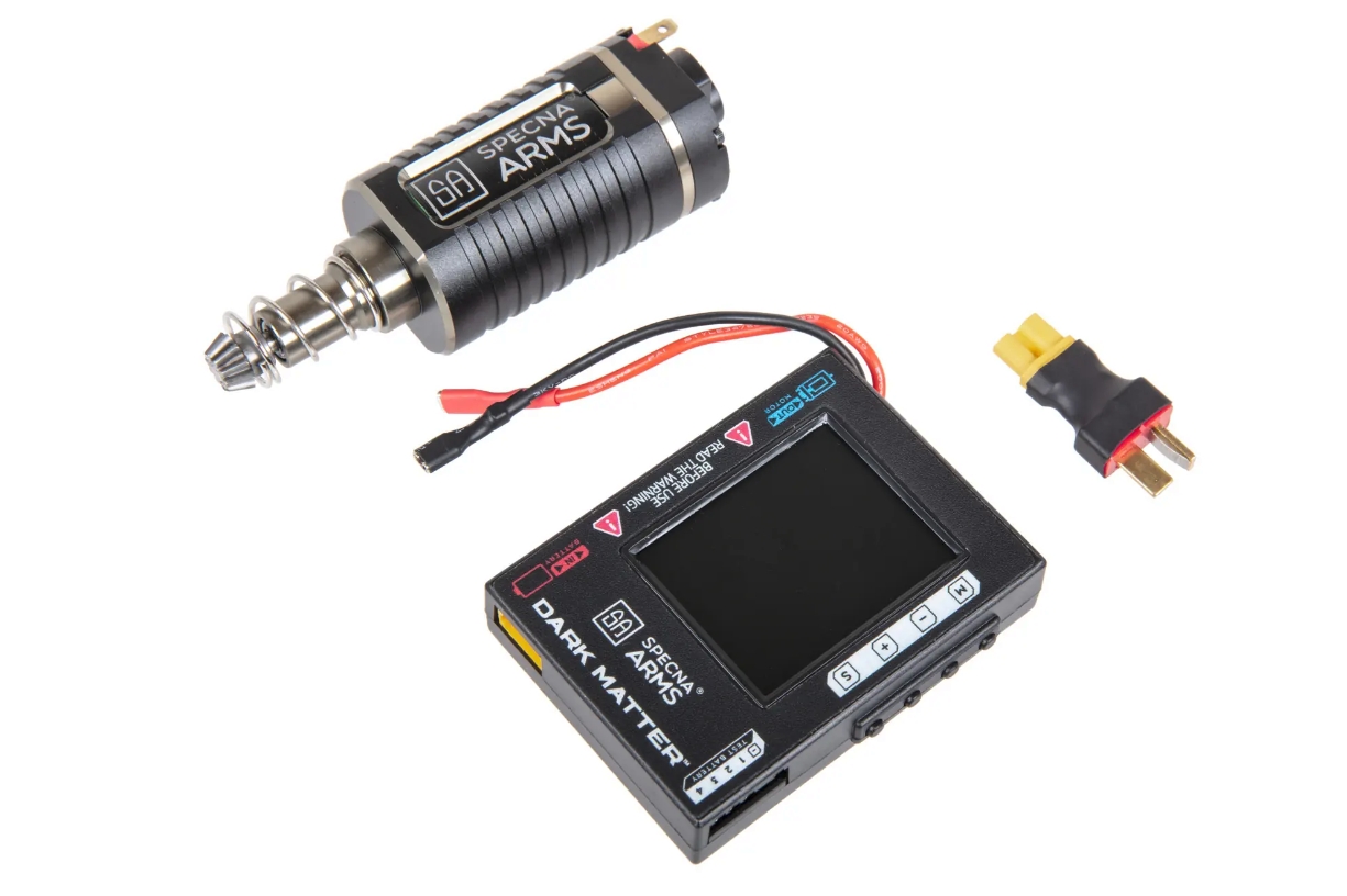 SA Brushless Motor Gen.2 Dark Matter(TM), 46000 rpm with Programming Card - Long shaft OD-A-SPARMS264 asgbox.pl SA Brushless Motor Gen.2 Dark Matter(TM), 46000 rpm with Programming Card - Long shaft