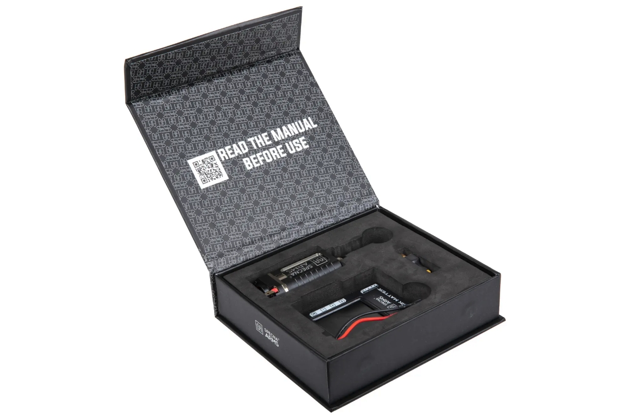 SA Brushless Motor Gen.2 Dark Matter(TM), 46000 rpm with Programming Card - Long shaft OD-A-SPARMS264 asgbox.pl SA Brushless Motor Gen.2 Dark Matter(TM), 46000 rpm with Programming Card - Long shaft - obrazek 2