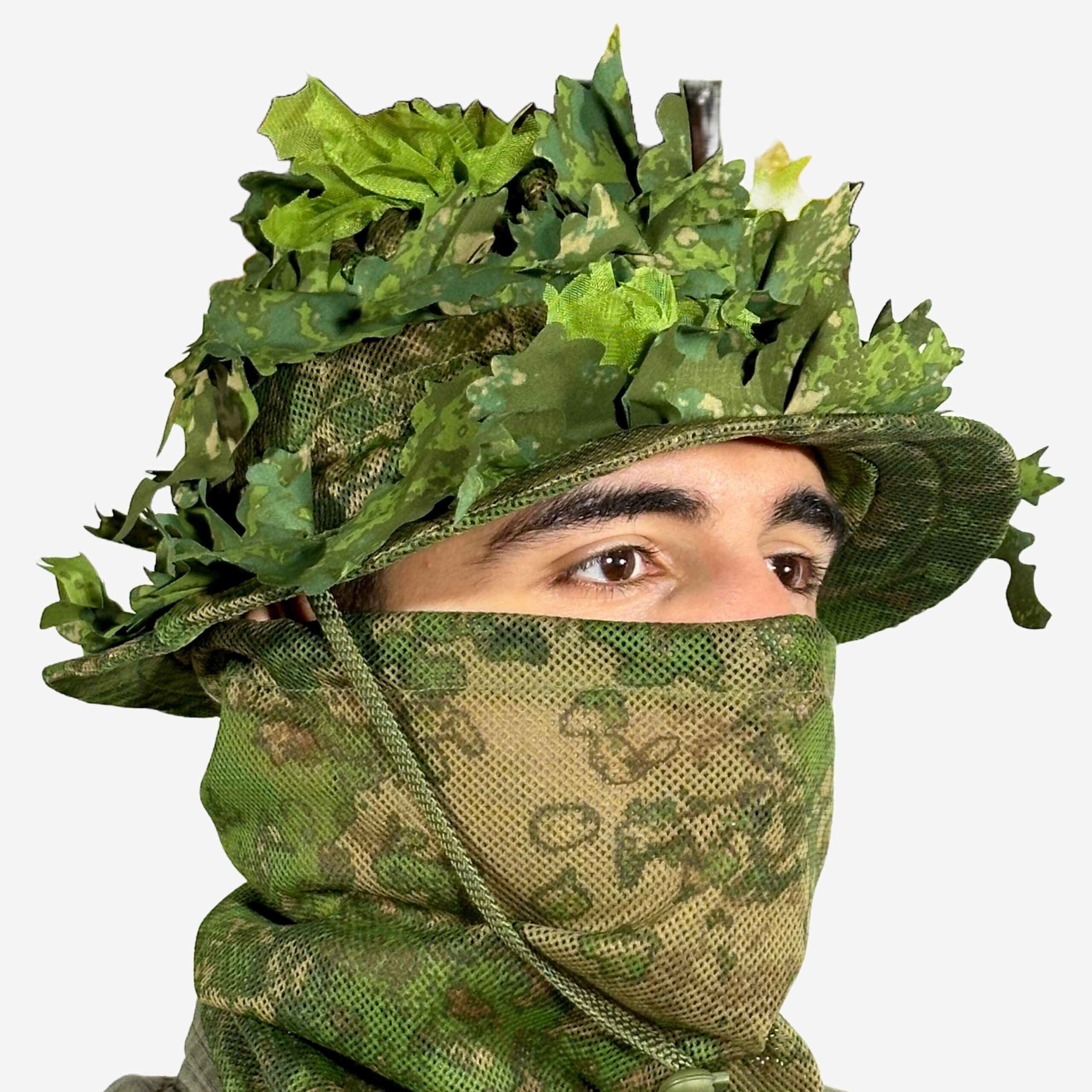 KMCS Boonie Hat with 3D Leaves - Next-Gen Green OD-A-KM-Boonie-GRN asgbox.pl KMCS Boonie Hat with 3D Leaves - Next-Gen Green