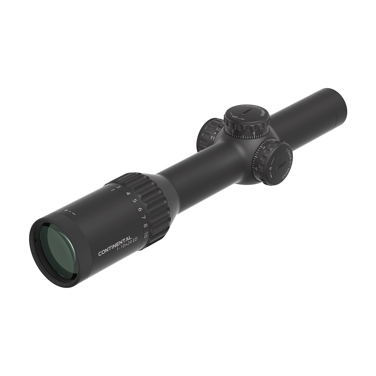 VO CONTINENTAL X10 1-10x24i ED Fiber LPVO Riflescope - Black OD-A-SCOC-47 asgbox.pl VO CONTINENTAL X10 1-10x24i ED Fiber LPVO Riflescope - Black - obrazek 2