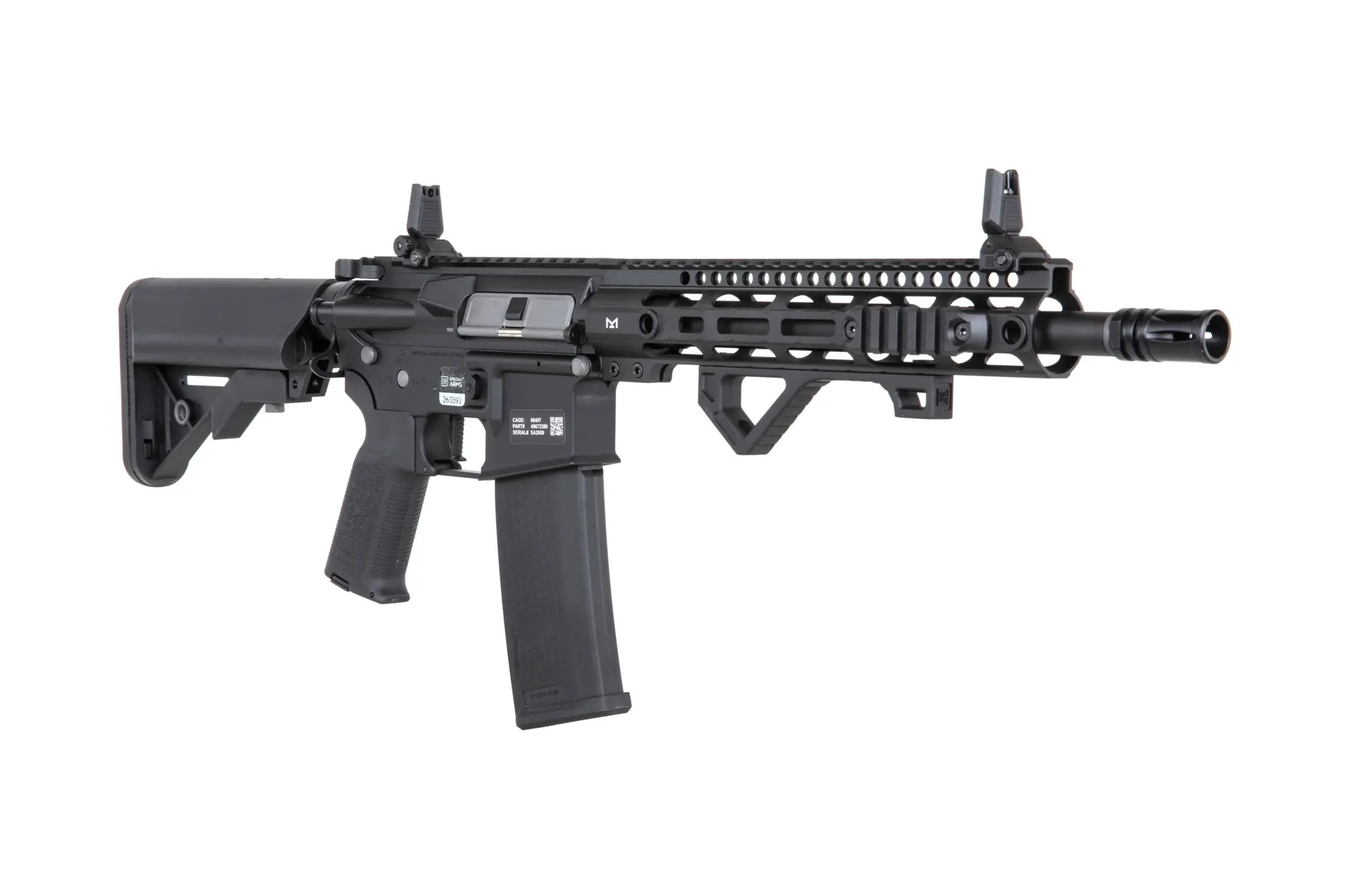 SA M4 Carbine M-LOK (SA-P20 Prime(TM) Aster II ETU) with Brushless Motor - Black OD-A-SPARMS268-BK asgbox.pl SA M4 Carbine M-LOK (SA-P20 Prime(TM) Aster II ETU) with Brushless Motor - Black - obrazek 3