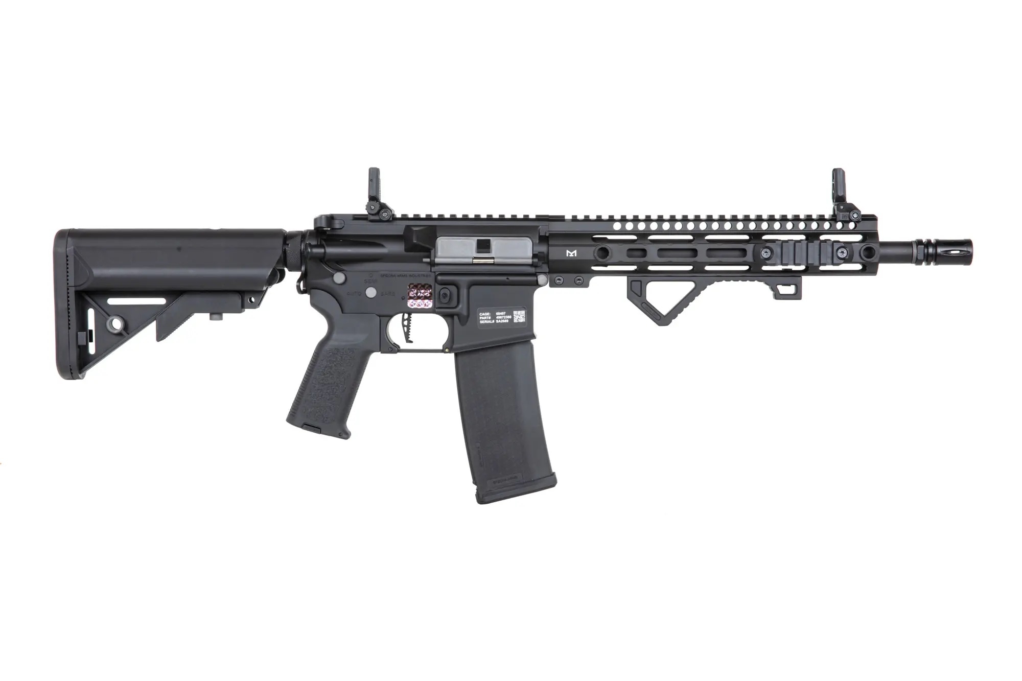 SA M4 Carbine M-LOK (SA-P20 Prime(TM) Aster II ETU) with Brushless Motor - Black OD-A-SPARMS268-BK asgbox.pl SA M4 Carbine M-LOK (SA-P20 Prime(TM) Aster II ETU) with Brushless Motor - Black - obrazek 4