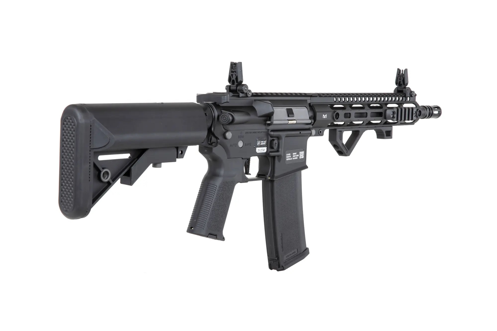 SA M4 Carbine M-LOK (SA-P20 Prime(TM) Aster II ETU) with Brushless Motor - Black OD-A-SPARMS268-BK asgbox.pl SA M4 Carbine M-LOK (SA-P20 Prime(TM) Aster II ETU) with Brushless Motor - Black - obrazek 5