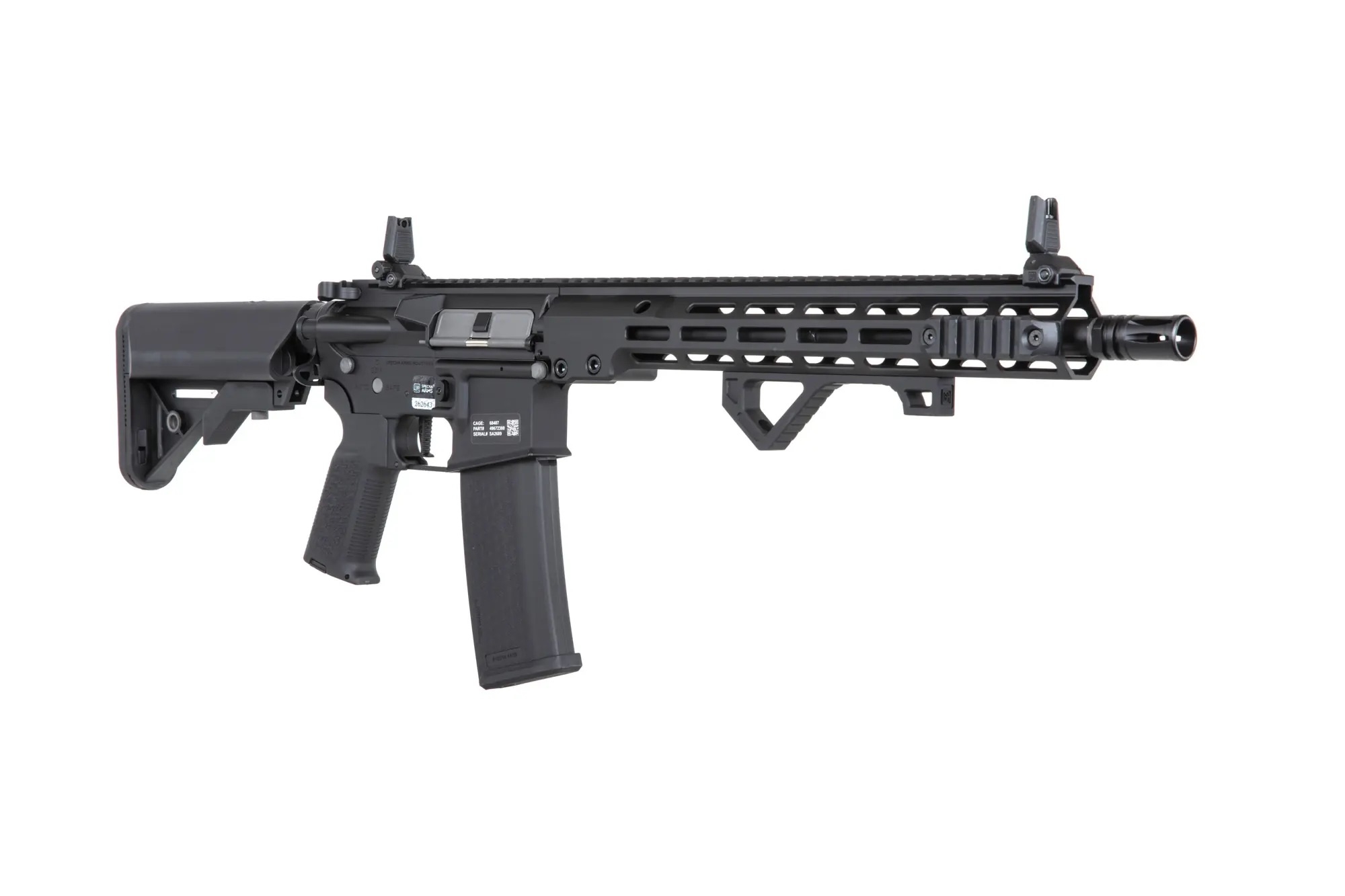 SA M4 Carbine M-LOK (SA-P22 Prime(TM) Aster II ETU) with Brushless Motor - Black OD-A-SPARMS269-BK asgbox.pl SA M4 Carbine M-LOK (SA-P22 Prime(TM) Aster II ETU) with Brushless Motor - Black - obrazek 3
