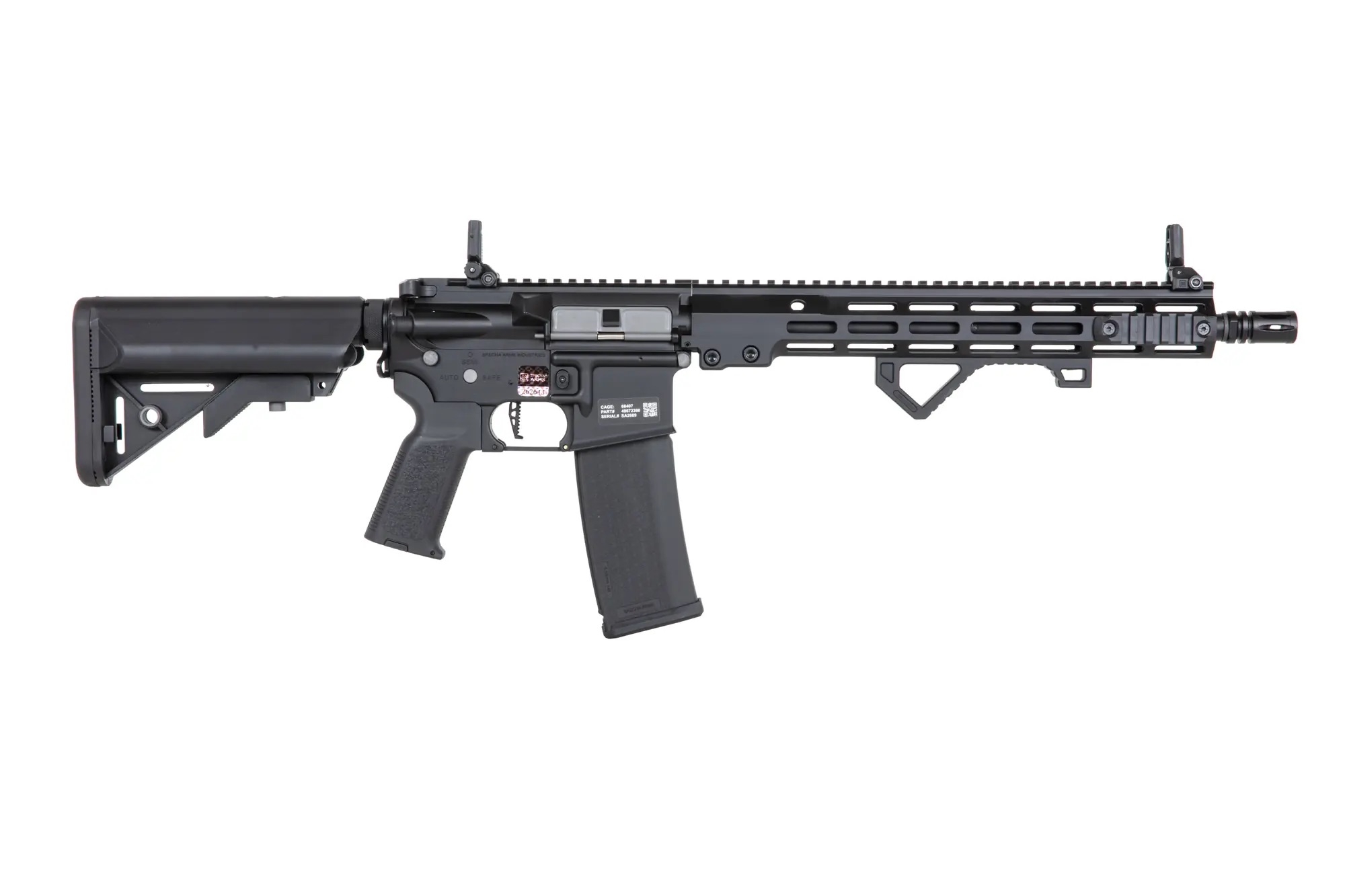 SA M4 Carbine M-LOK (SA-P22 Prime(TM) Aster II ETU) with Brushless Motor - Black OD-A-SPARMS269-BK asgbox.pl SA M4 Carbine M-LOK (SA-P22 Prime(TM) Aster II ETU) with Brushless Motor - Black - obrazek 4