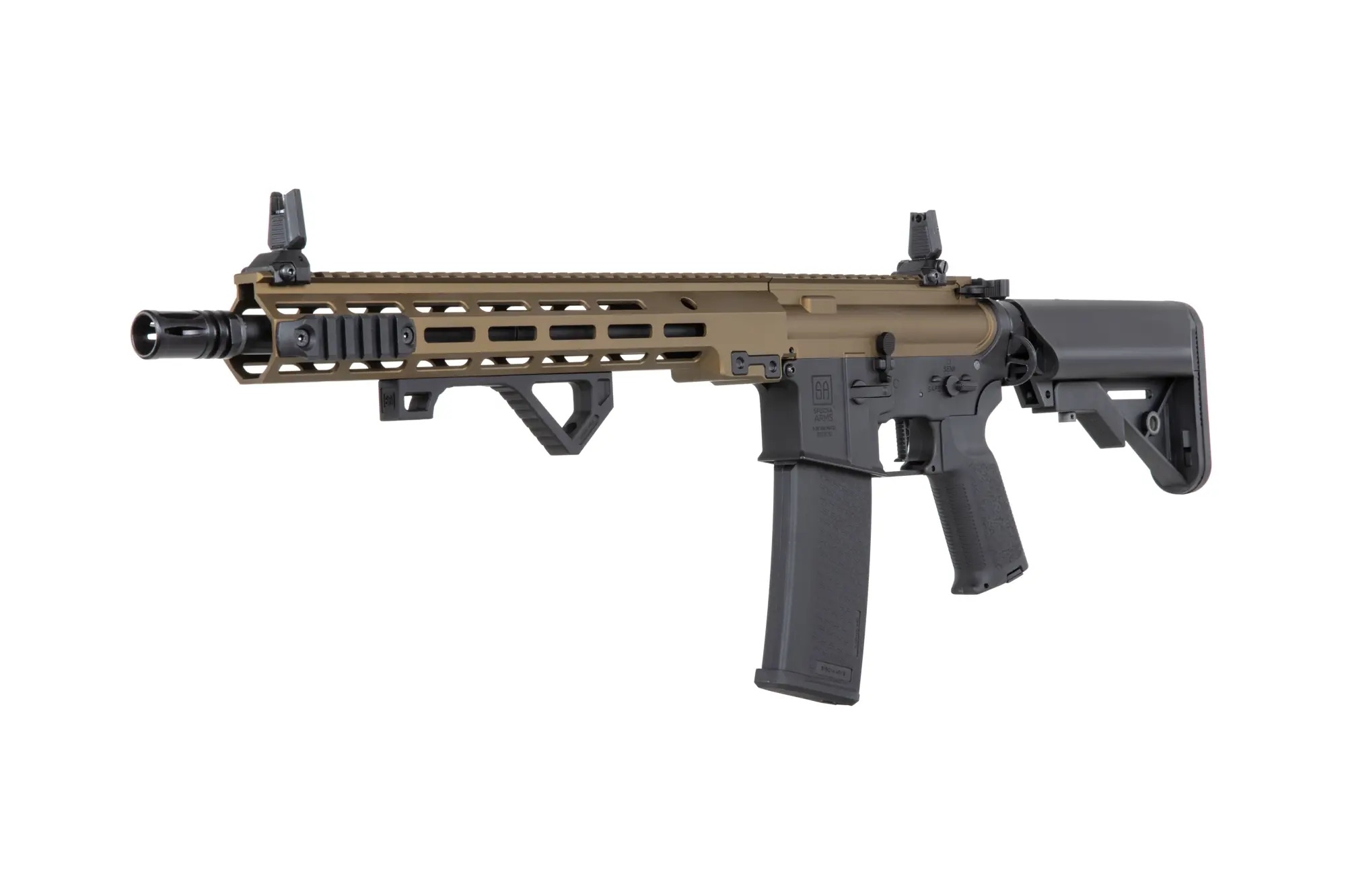 SA M4 Carbine M-LOK (SA-P22 Prime(TM) Aster II ETU) with Brushless Motor - Chaos Bronze OD-A-SPARMS269-CHB asgbox.pl SA M4 Carbine M-LOK (SA-P22 Prime(TM) Aster II ETU) with Brushless Motor - Chaos Bronze - obrazek 2