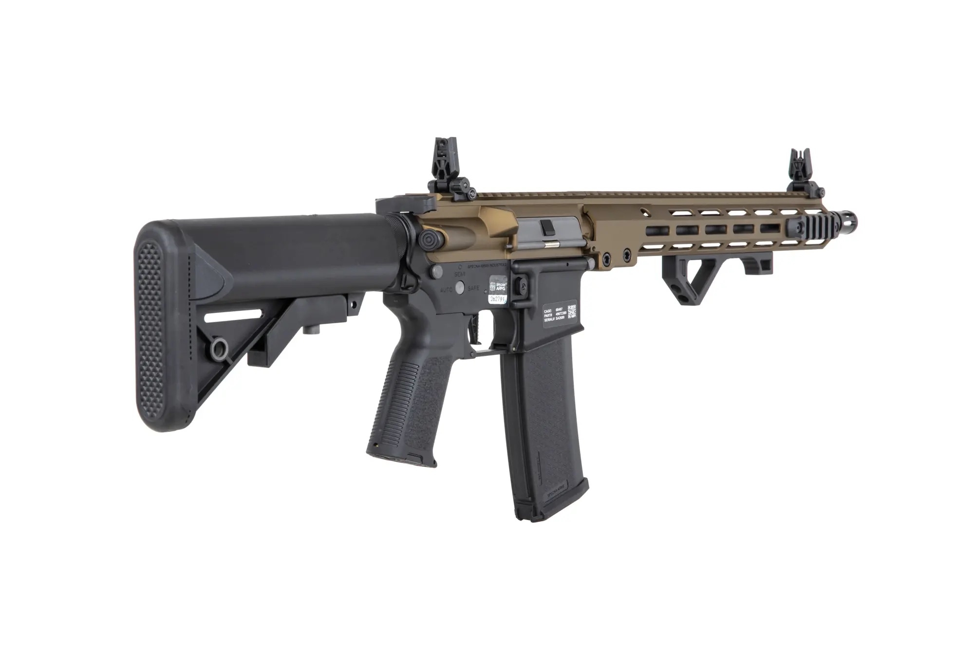 SA M4 Carbine M-LOK (SA-P22 Prime(TM) Aster II ETU) with Brushless Motor - Chaos Bronze OD-A-SPARMS269-CHB asgbox.pl SA M4 Carbine M-LOK (SA-P22 Prime(TM) Aster II ETU) with Brushless Motor - Chaos Bronze - obrazek 5