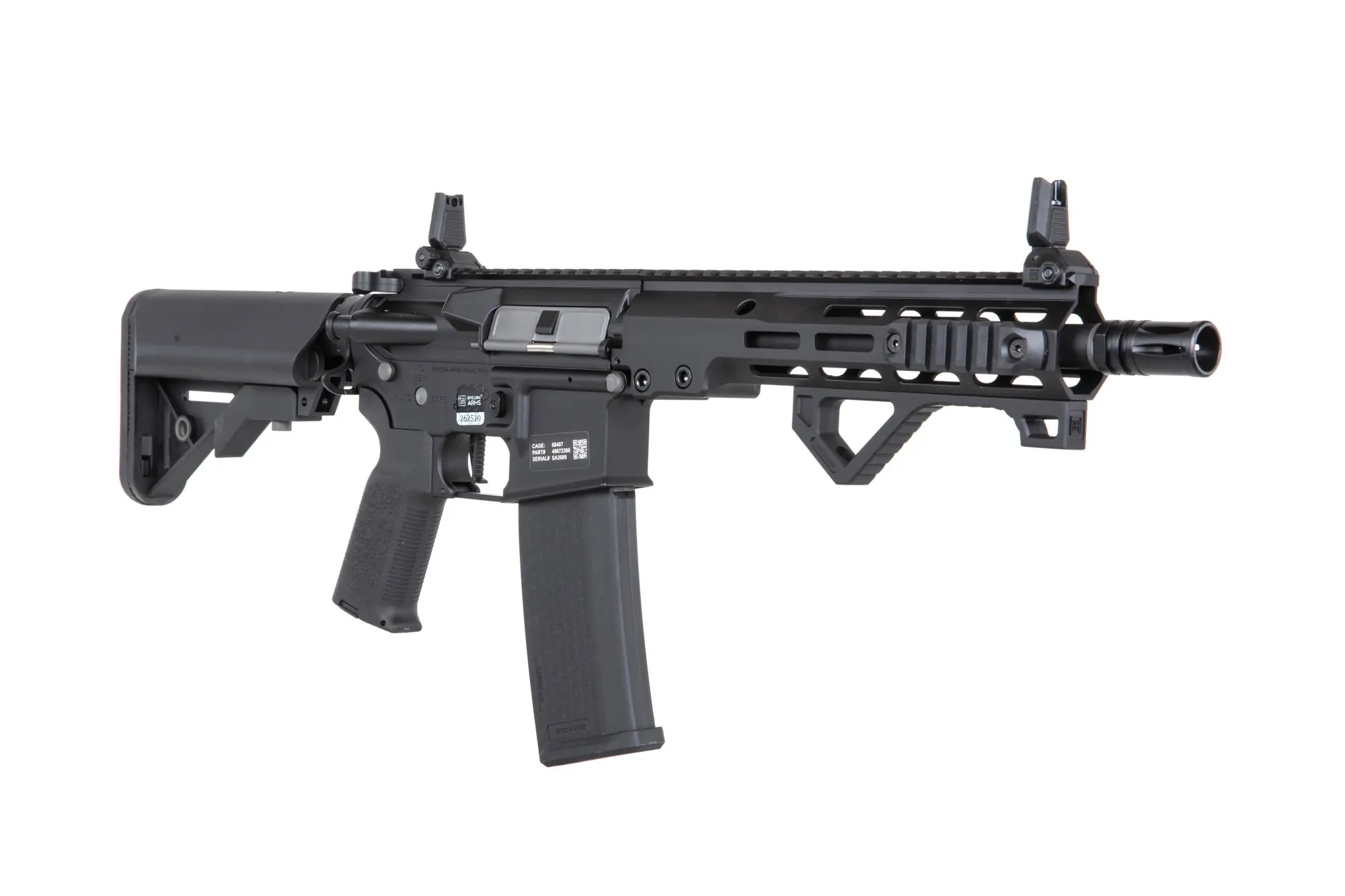 SA M4 CQB M-LOK (SA-P23 Prime(TM) Aster II ETU) with Brushless Motor - Black OD-A-SPARMS270-BK asgbox.pl SA M4 CQB M-LOK (SA-P23 Prime(TM) Aster II ETU) with Brushless Motor - Black - obrazek 3