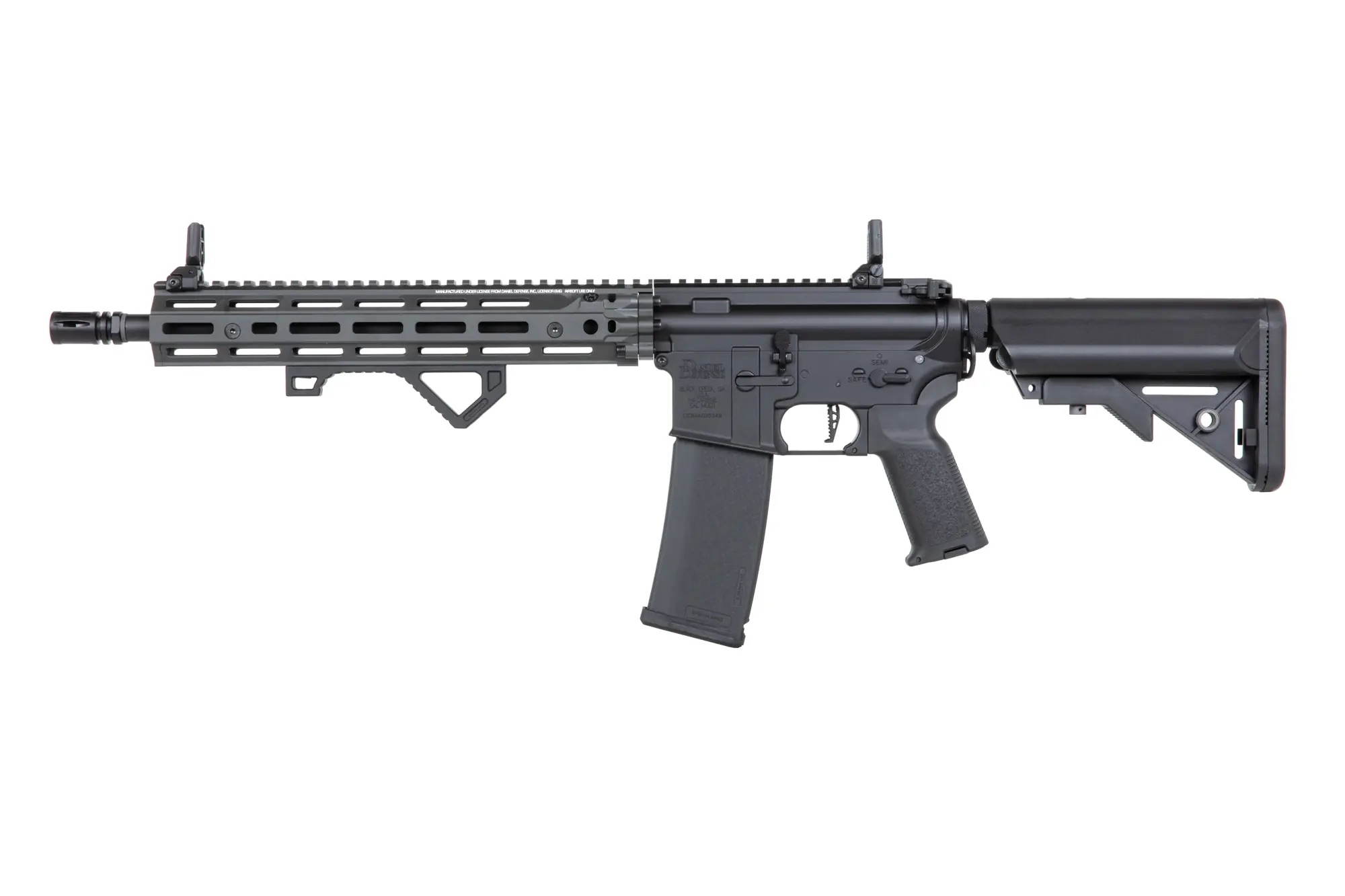 SA Daniel Defence(R) MK18 RIII M-LOK 14.5" (SA-P28 RIS III Prime(TM) Aster II ETU) with Brushless Motor - Steel Grey OD-A-SPARMS273-SG asgbox.pl SA Daniel Defence(R) MK18 RIII M-LOK 14.5" (SA-P28 RIS III Prime(TM) Aster II ETU) with Brushless Motor - Steel Grey