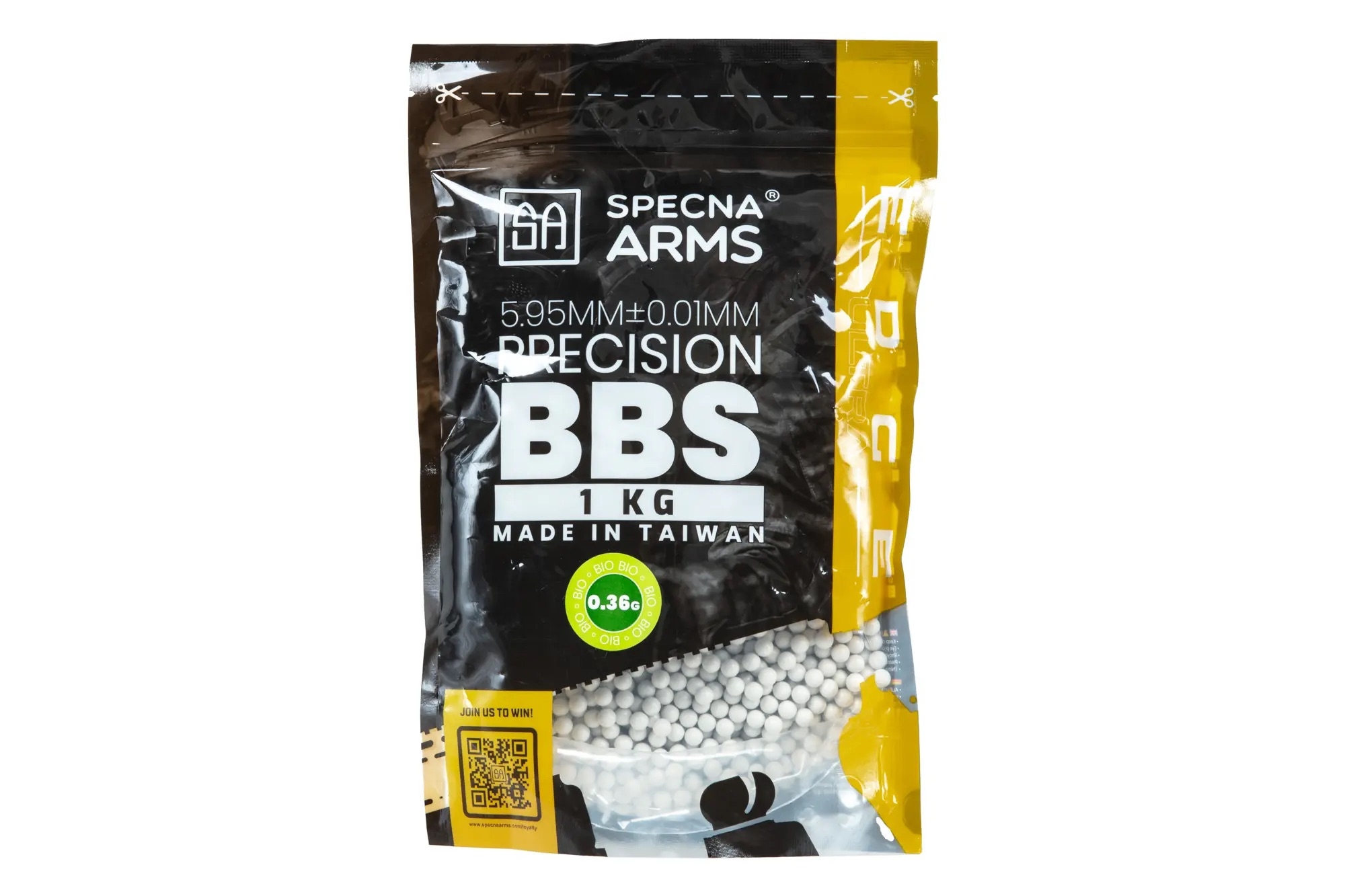 SA EDGE ULTRA(TM) BIO Pellets 0.36g, 2780 BBs (Bag) - White OD-A-1KG-BIO-EDGEULTRA36 asgbox.pl SA EDGE ULTRA(TM) BIO Pellets 0.36g, 2780 BBs (Bag) - White