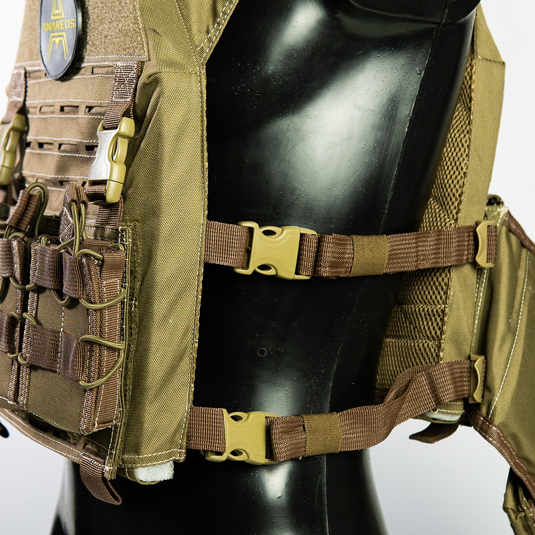 ANAREUS SPIDER Modular Plate Carrier - Coyote OD-A-ANAR48-COY asgbox.pl ANAREUS SPIDER Modular Plate Carrier - Coyote - obrazek 5