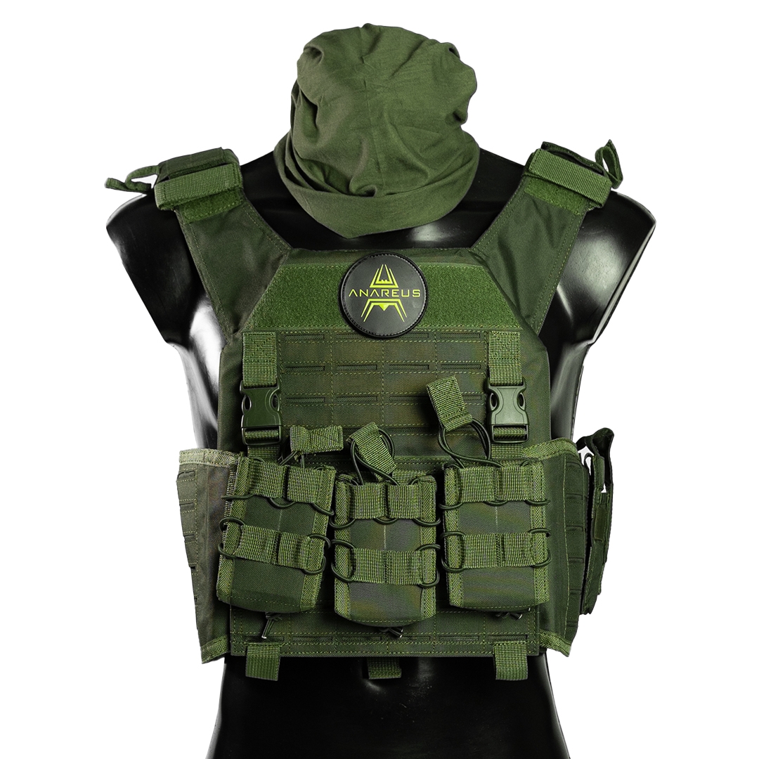 ANAREUS SPIDER Modular Plate Carrier - Green OD-A-ANAR48-OD asgbox.pl ANAREUS SPIDER Modular Plate Carrier - Green