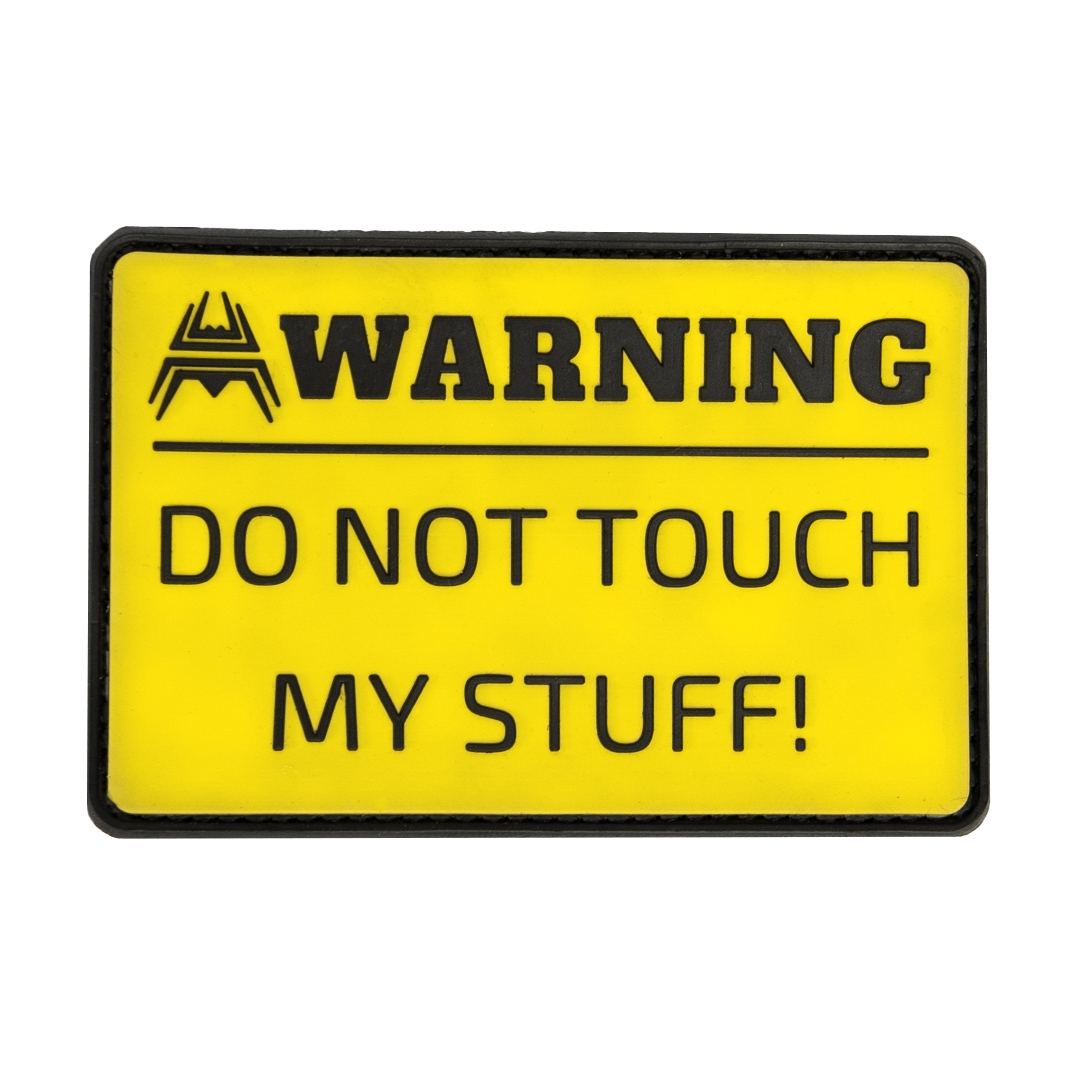 ANAREUS VELCRO Warning patch DO NOT TOUCH - Yellow OD-A-ANAR78 asgbox.pl ANAREUS VELCRO Warning patch DO NOT TOUCH - Yellow