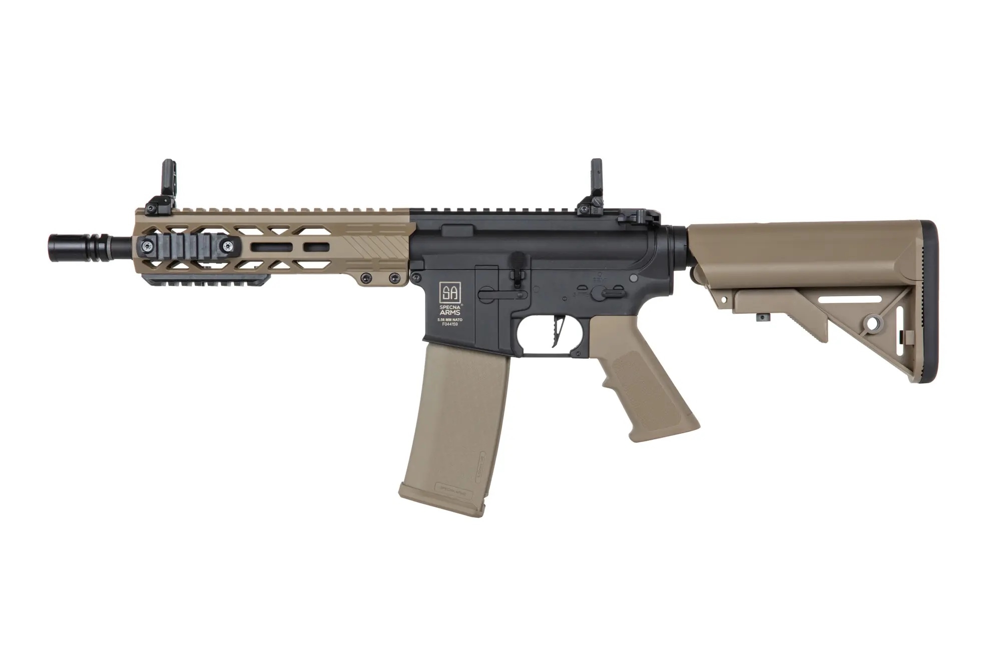 SA M4 CQB M-LOK (SA-F08 FLEX(TM) HAL ETU(TM)) - Black/Tan OD-A-SPARMS275-TAN asgbox.pl SA M4 CQB M-LOK (SA-F08 FLEX(TM) HAL ETU(TM)) - Black/Tan
