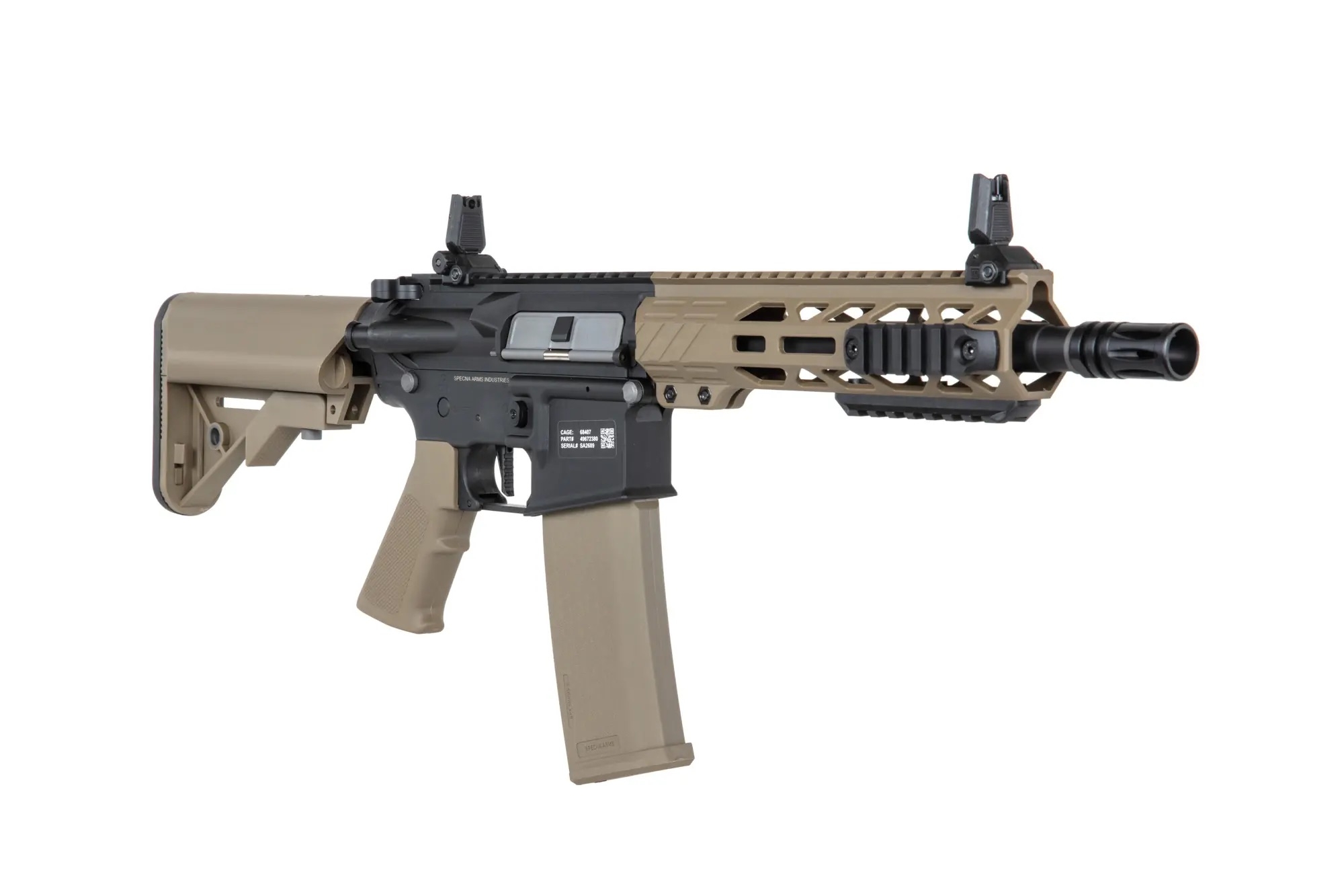 SA M4 CQB M-LOK (SA-F08 FLEX(TM) HAL ETU(TM)) - Black/Tan OD-A-SPARMS275-TAN asgbox.pl SA M4 CQB M-LOK (SA-F08 FLEX(TM) HAL ETU(TM)) - Black/Tan - obrazek 3