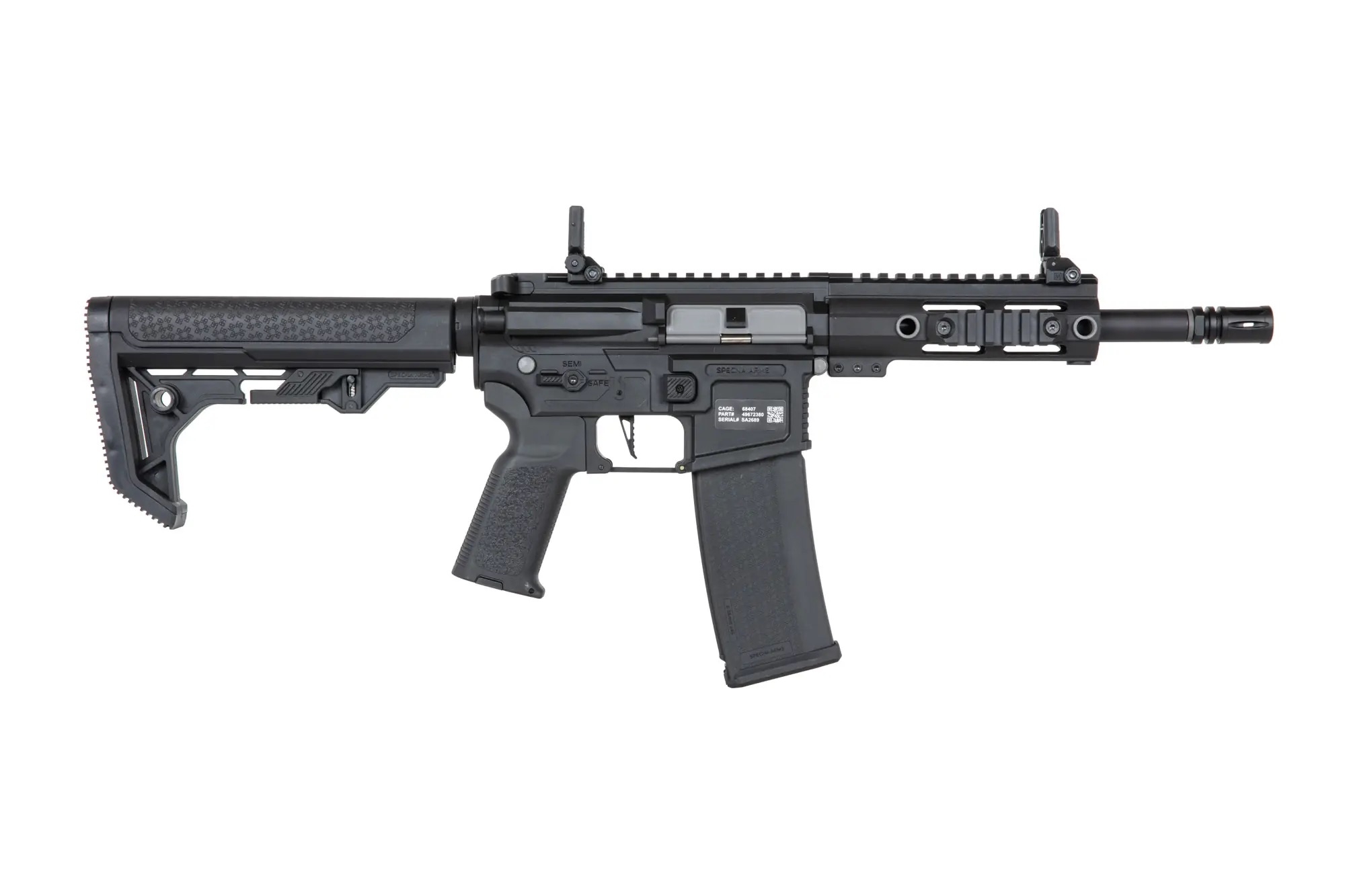 SA M4 CQB RL M-LOK (SA-F04-RL FLEX(TM) HAL ETU(TM)) - Black OD-A-SPARMS277-BK asgbox.pl SA M4 CQB RL M-LOK (SA-F04-RL FLEX(TM) HAL ETU(TM)) - Black - obrazek 4