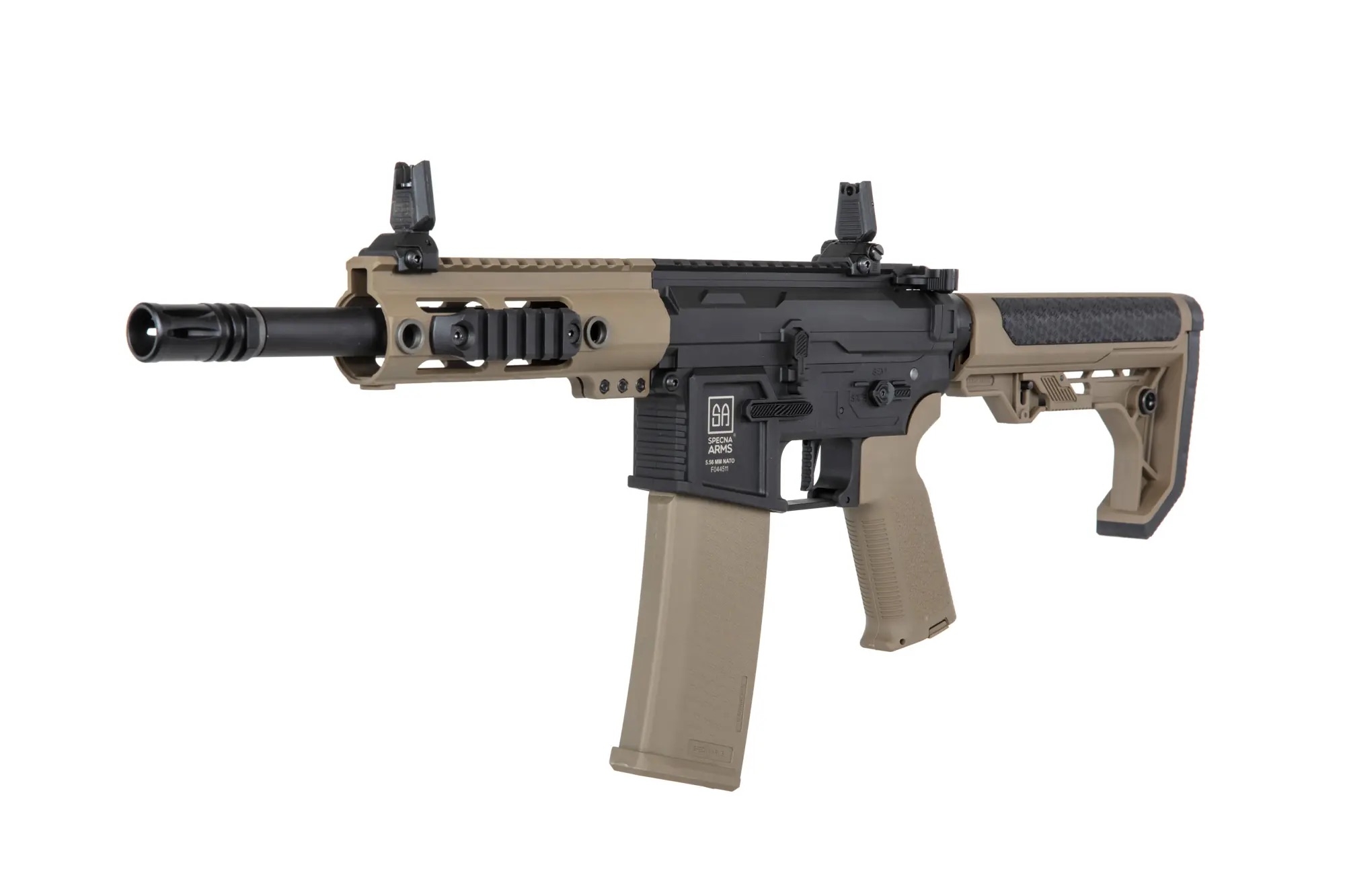 SA M4 CQB RL M-LOK (SA-F04-RL FLEX(TM) HAL ETU(TM)) - Black/Tan OD-A-SPARMS277-TAN asgbox.pl SA M4 CQB RL M-LOK (SA-F04-RL FLEX(TM) HAL ETU(TM)) - Black/Tan - obrazek 2