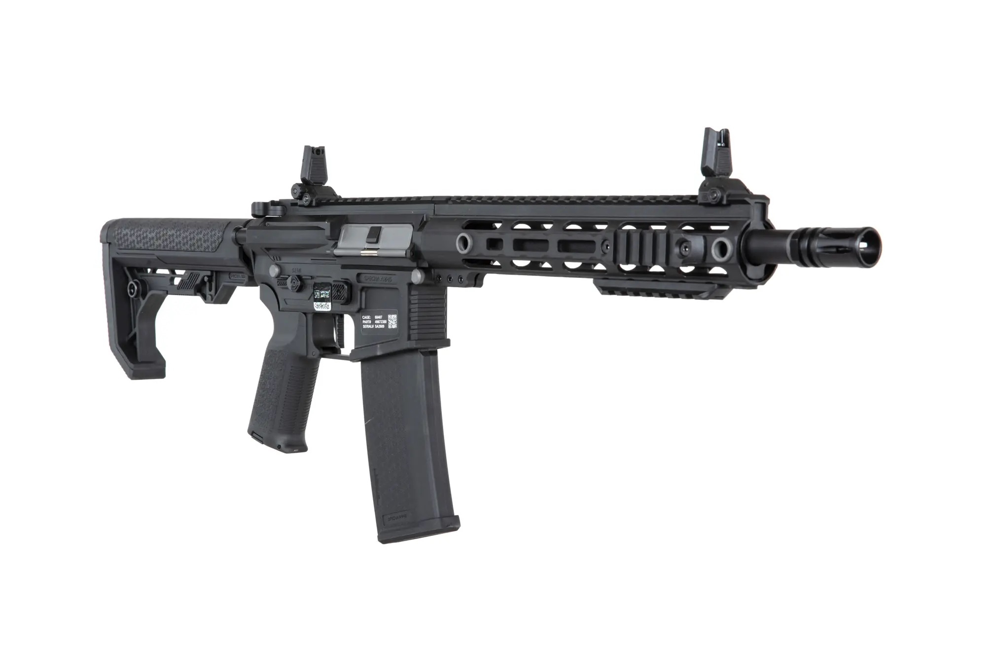 SA M4 Carbine RL M-LOK (SA-F05-RL FLEX(TM) HAL ETU(TM)) - Black OD-A-SPARMS278-BK asgbox.pl SA M4 Carbine RL M-LOK (SA-F05-RL FLEX(TM) HAL ETU(TM)) - Black - obrazek 3